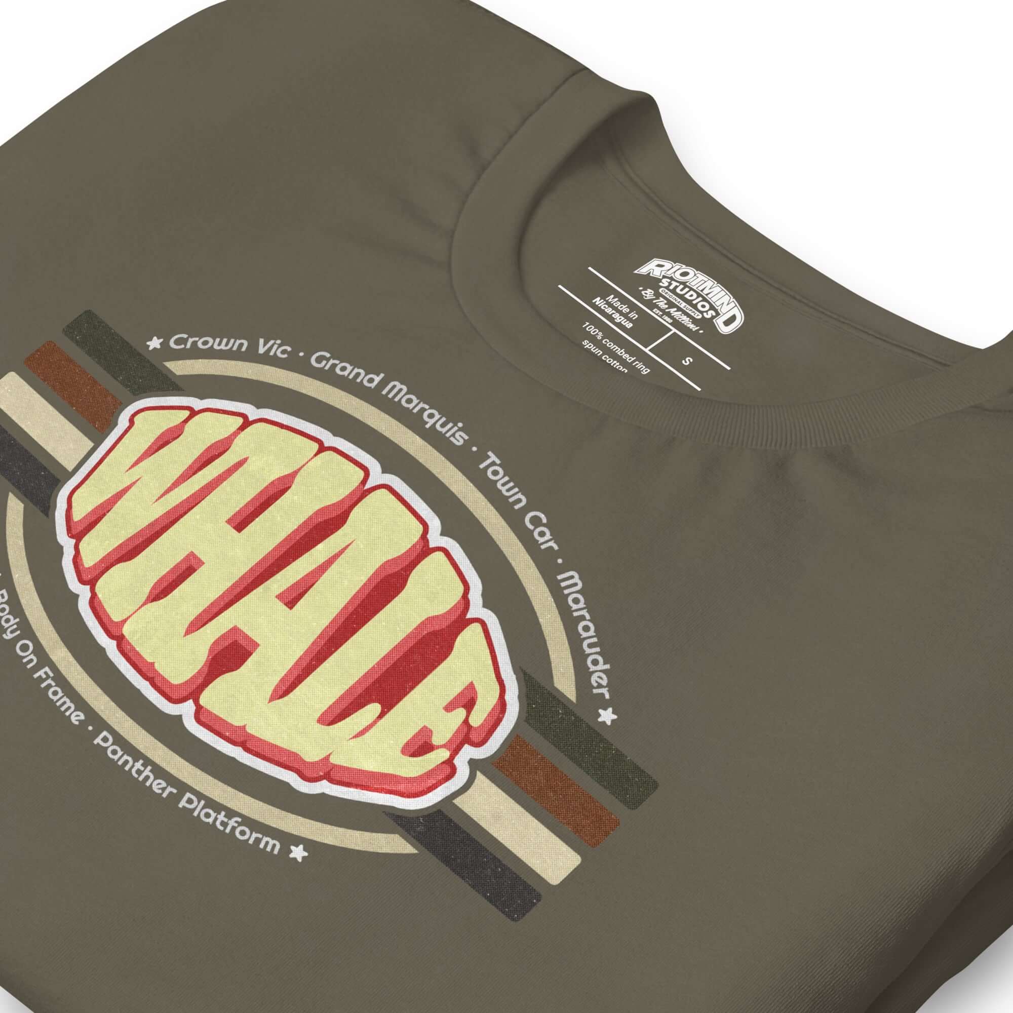 Retro Panther Whale — Graphic Tee