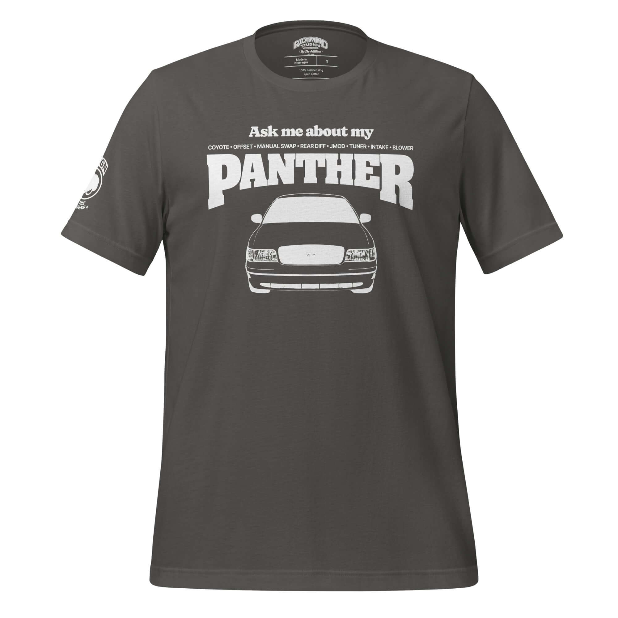 Ask me about my Panther — Graphic Tee