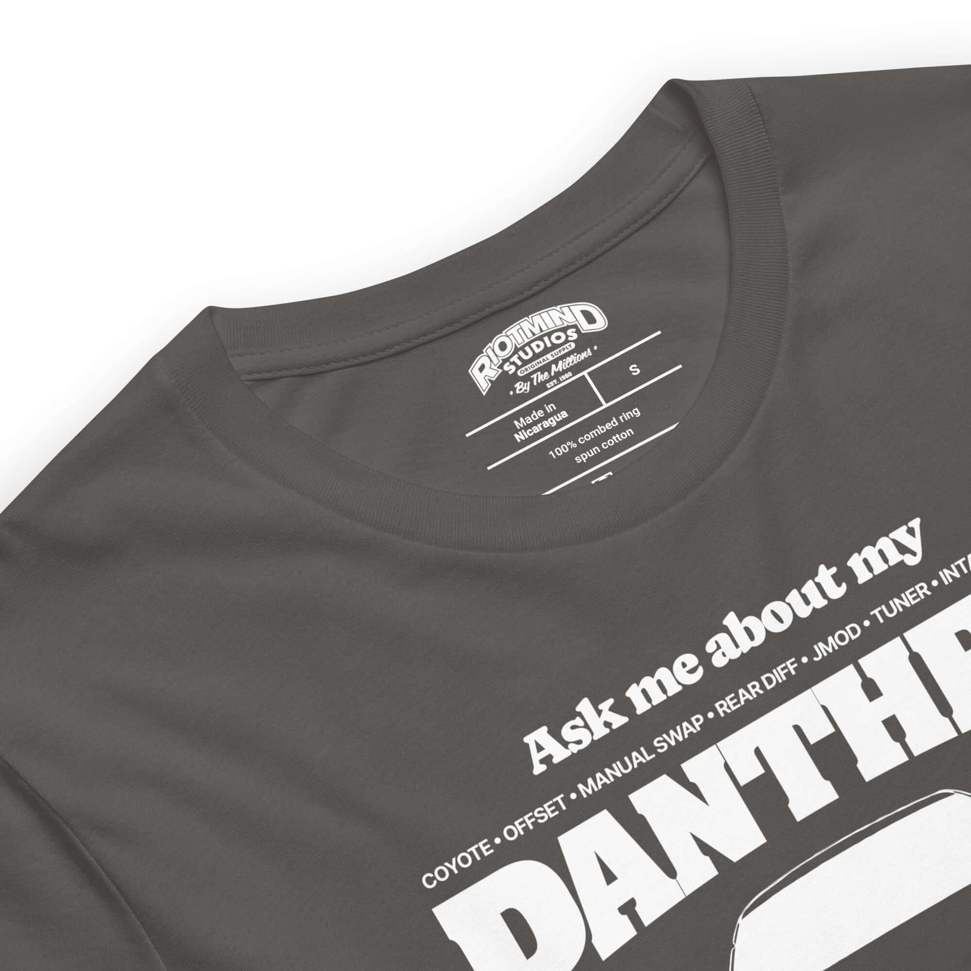 Ask me about my Panther — Graphic Tee