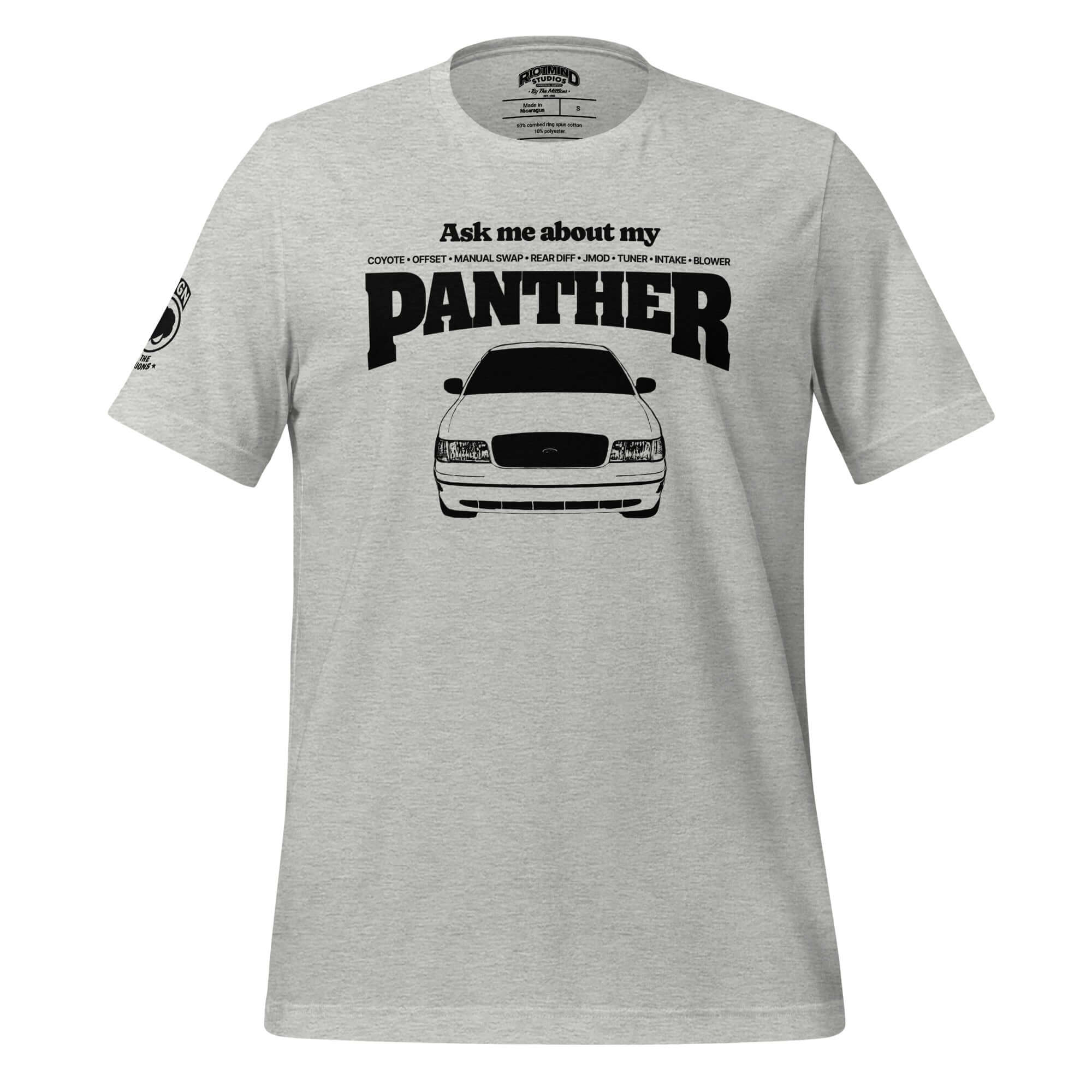 Ask me about my Panther — Graphic Tee