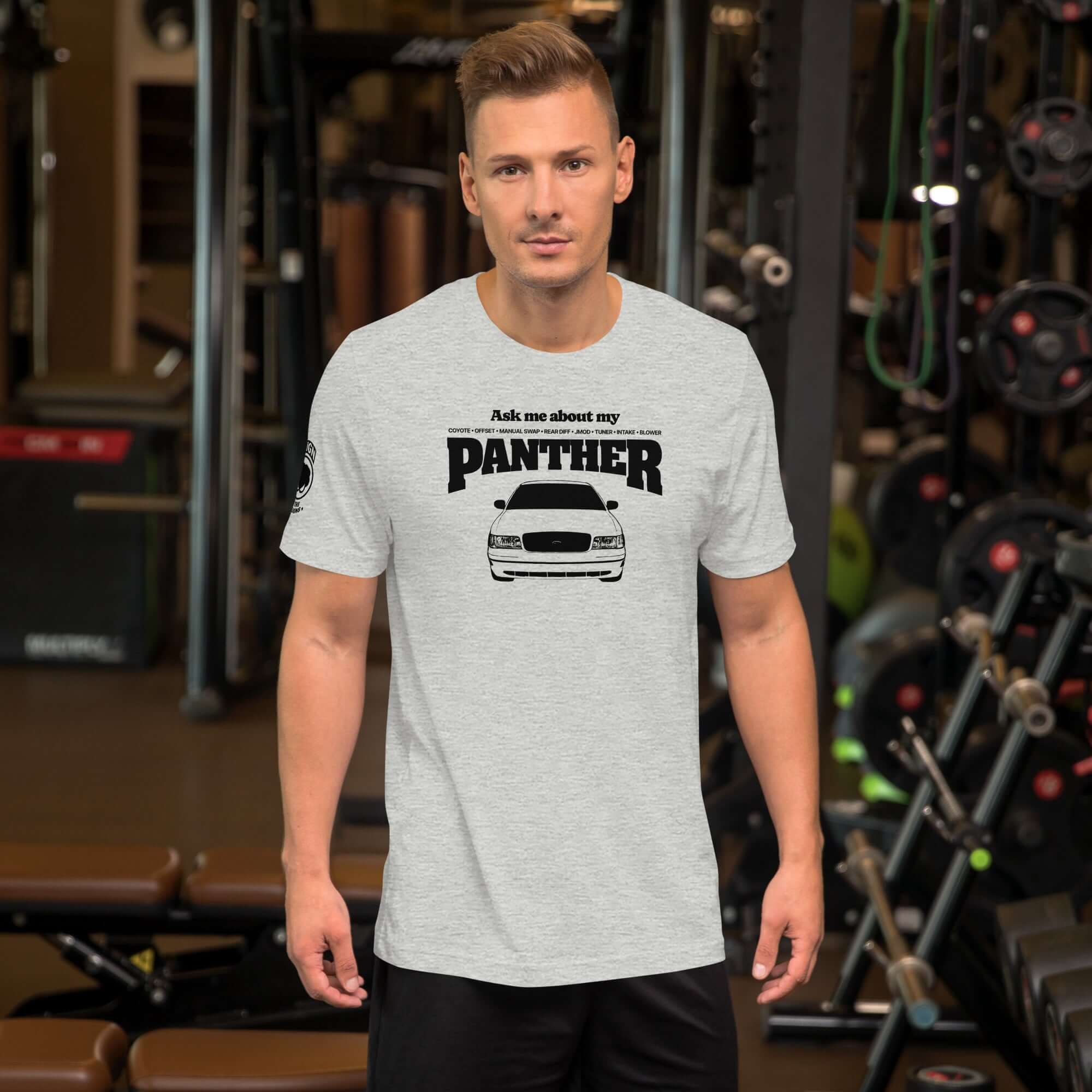 Ask me about my Panther — Graphic Tee