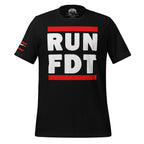 Call Sign RUN FDT Unisex t-shirt Product mockup