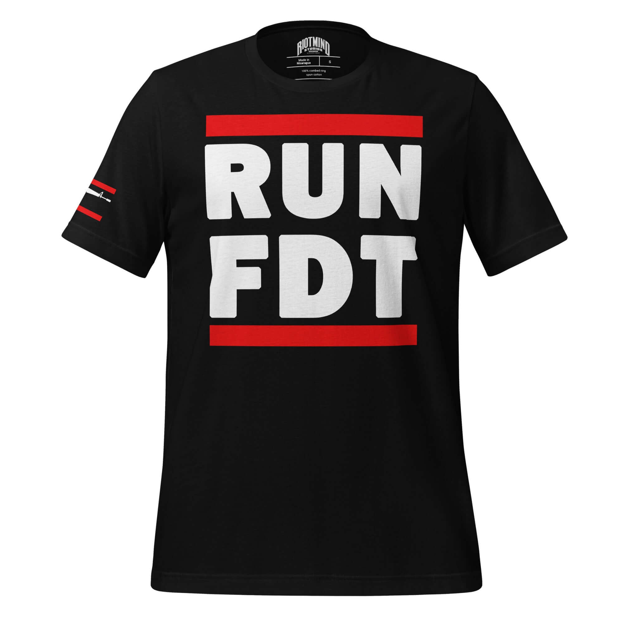 Call Sign RUN FDT Unisex t-shirt Product mockup