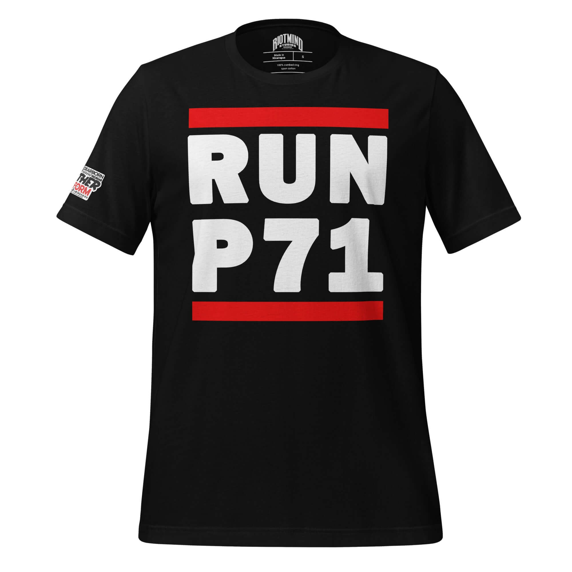 Panther Platform RUN P71 Unisex t-shirt Product mockup