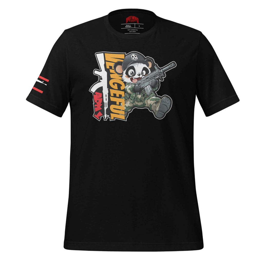 The Vengeful Army Bastard Panda Unisex T-shirt