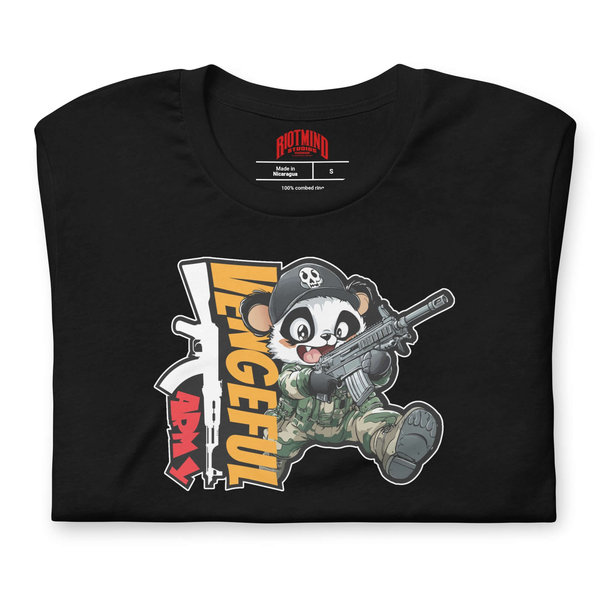 The Vengeful Army Bastard Panda Unisex T-shirt