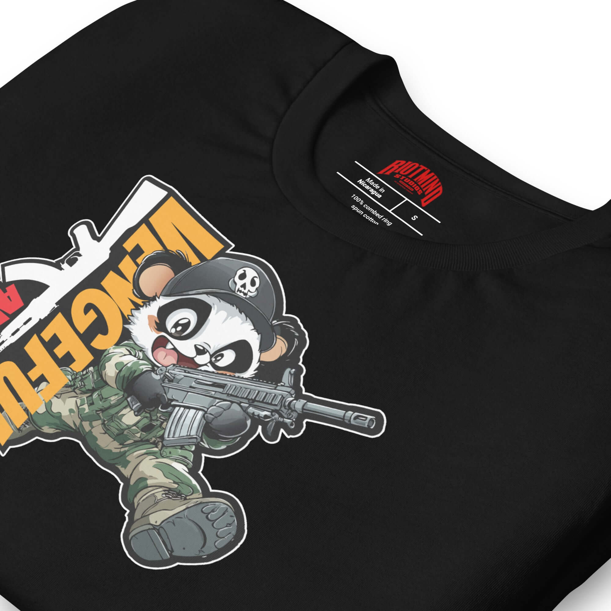 The Vengeful Army Bastard Panda Unisex T-shirt