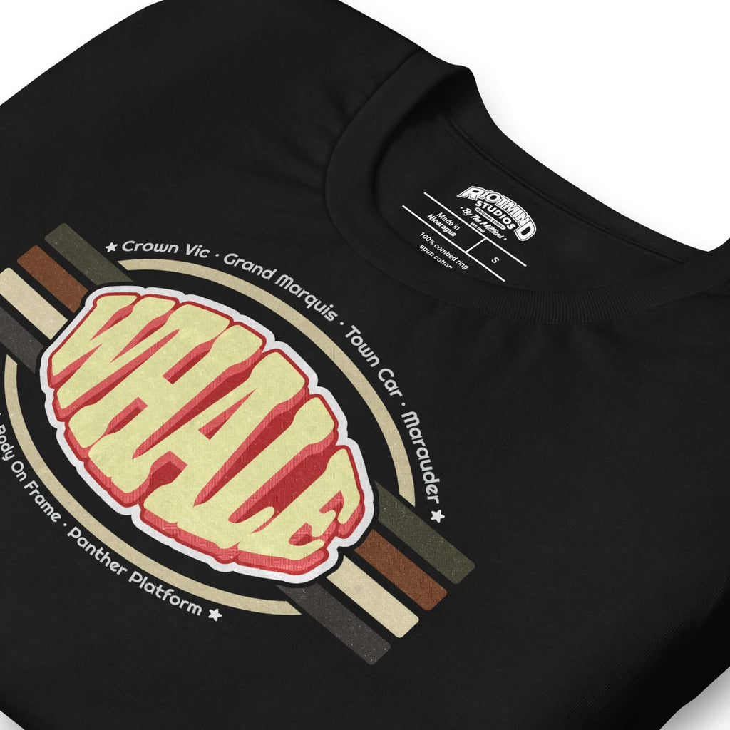 Retro Panther Whale — Graphic Tee