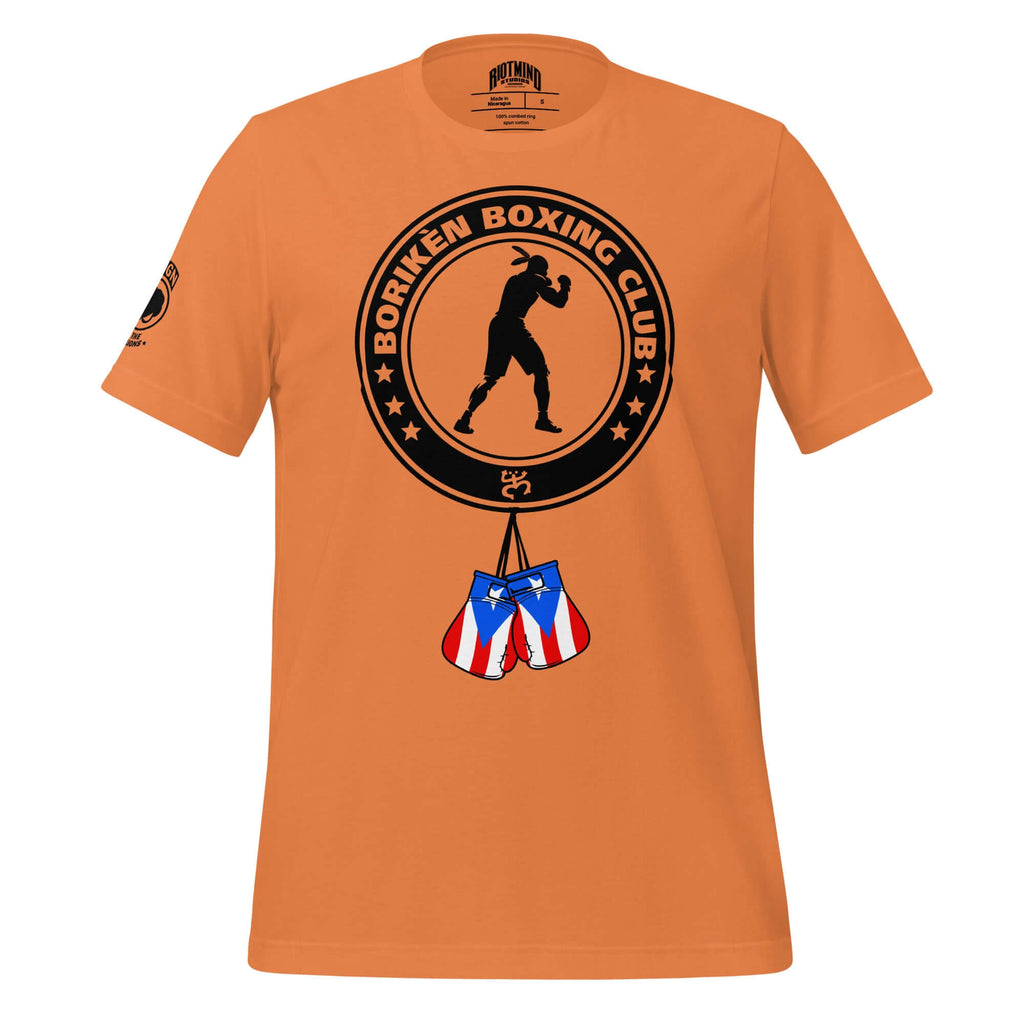 Borikén Boxing Club | Unisex t-shirt Product mockup