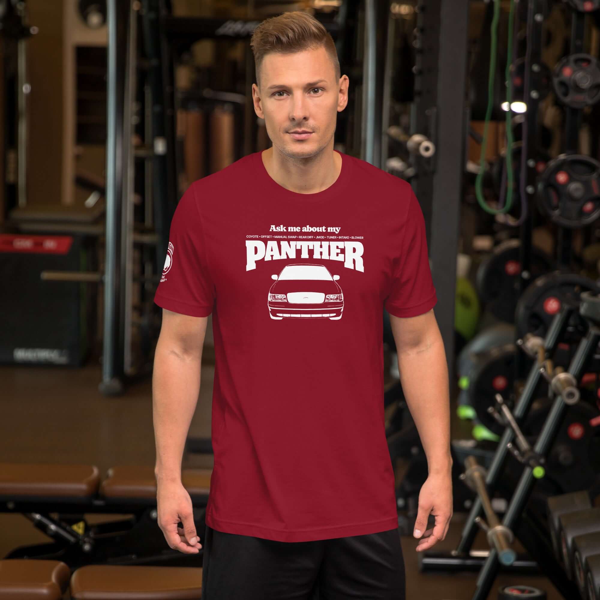 Ask me about my Panther — Graphic Tee