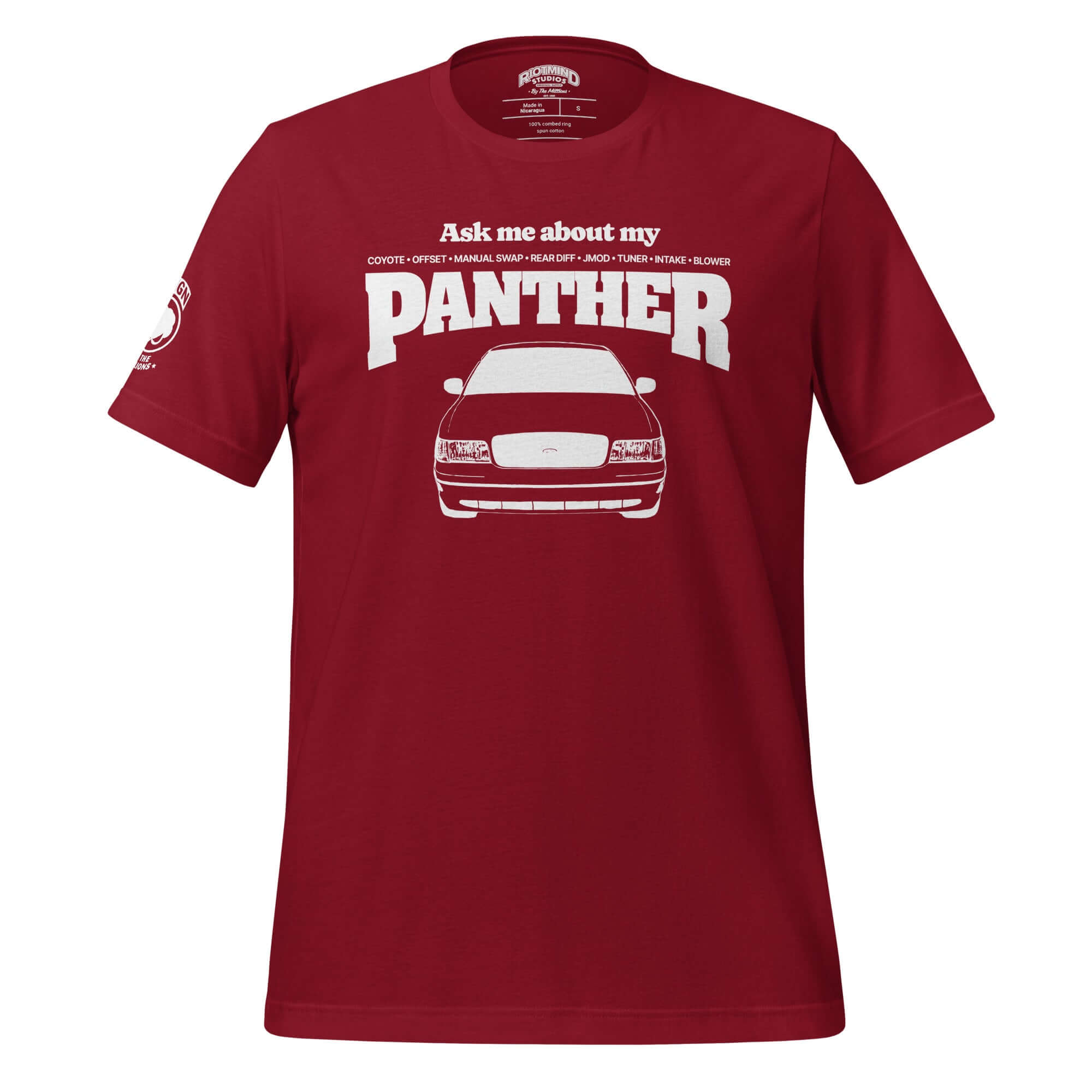 Ask me about my Panther — Graphic Tee
