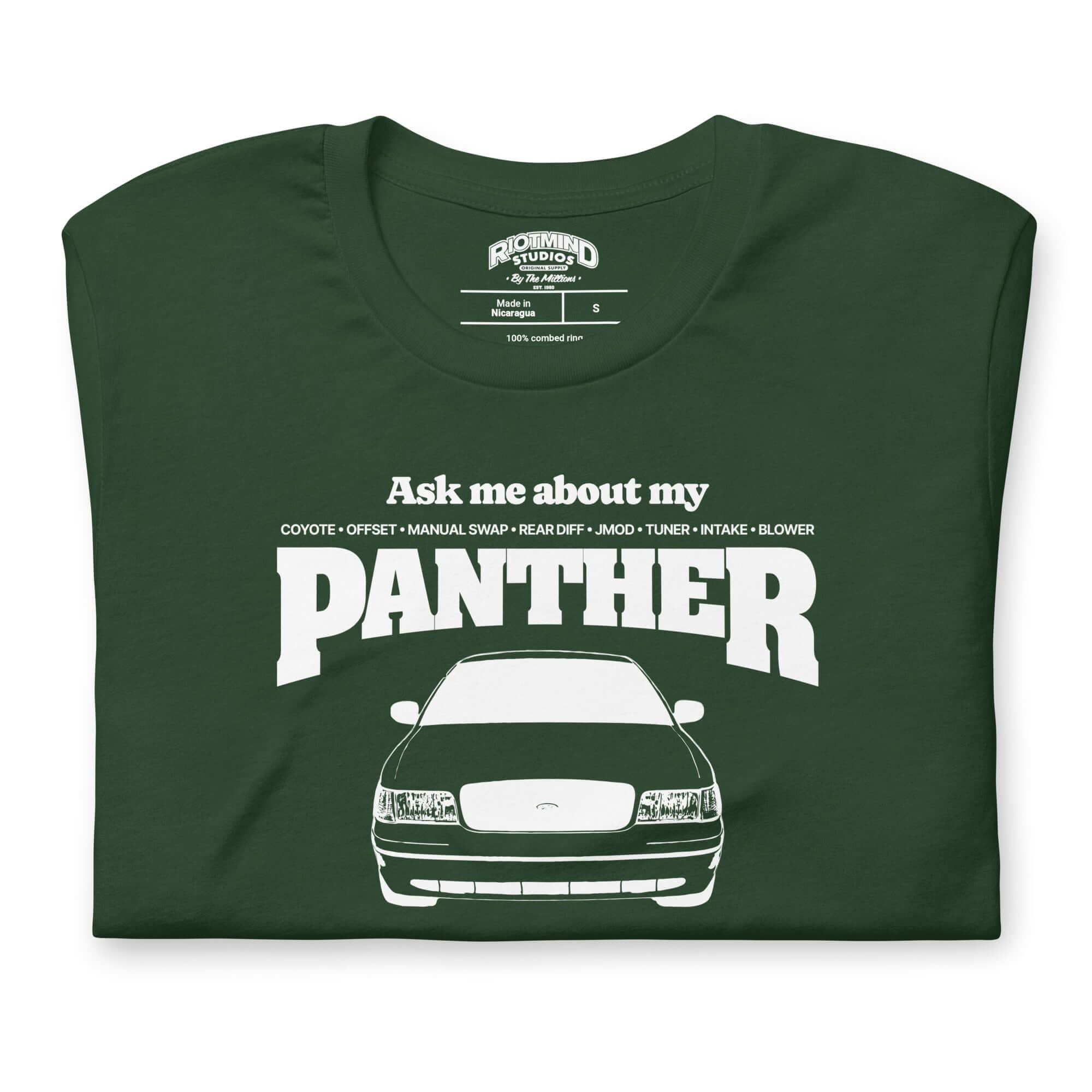 Ask me about my Panther — Graphic Tee