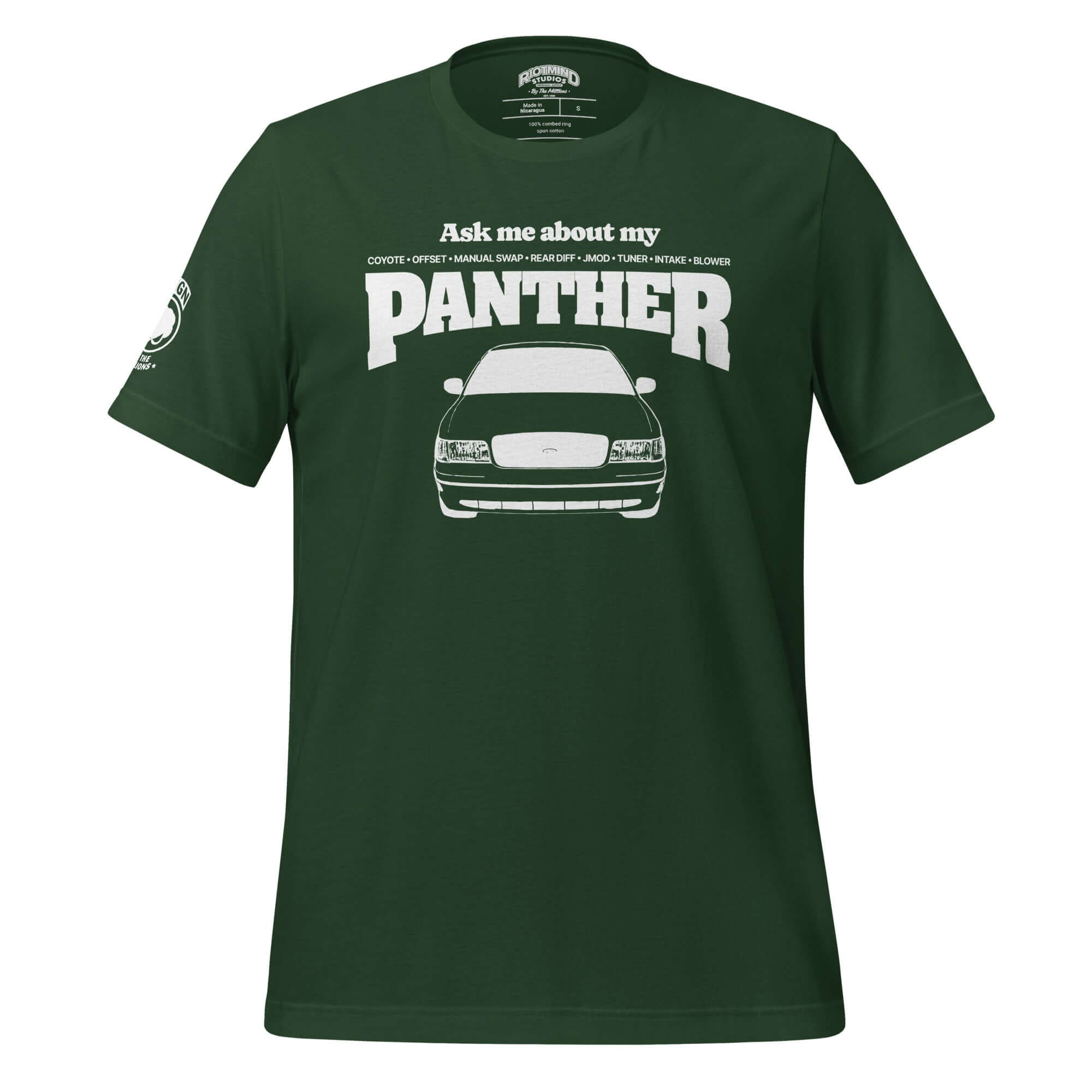 Ask me about my Panther — Graphic Tee