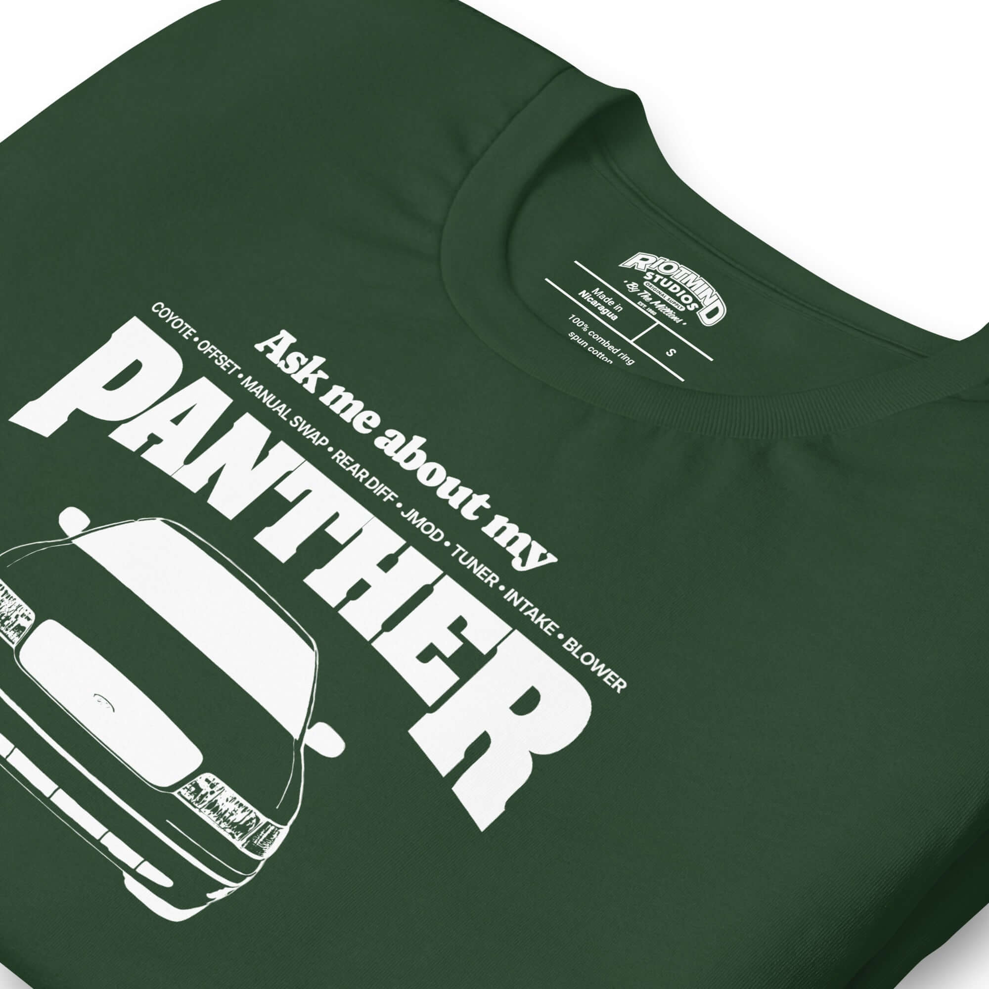 Ask me about my Panther — Graphic Tee