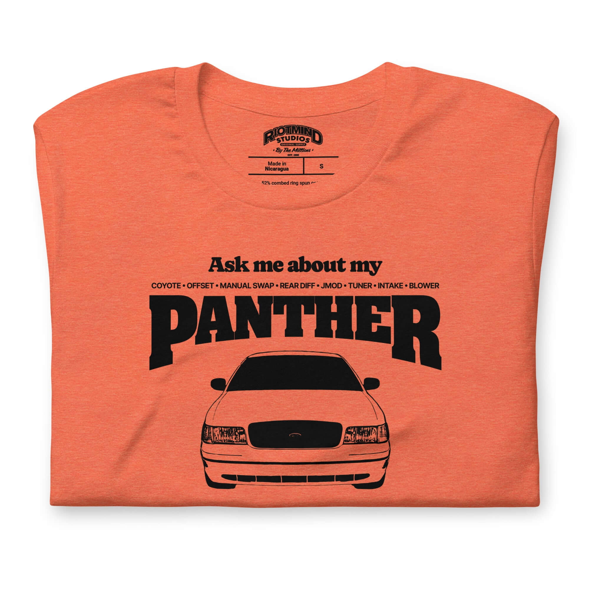 Ask me about my Panther — Graphic Tee