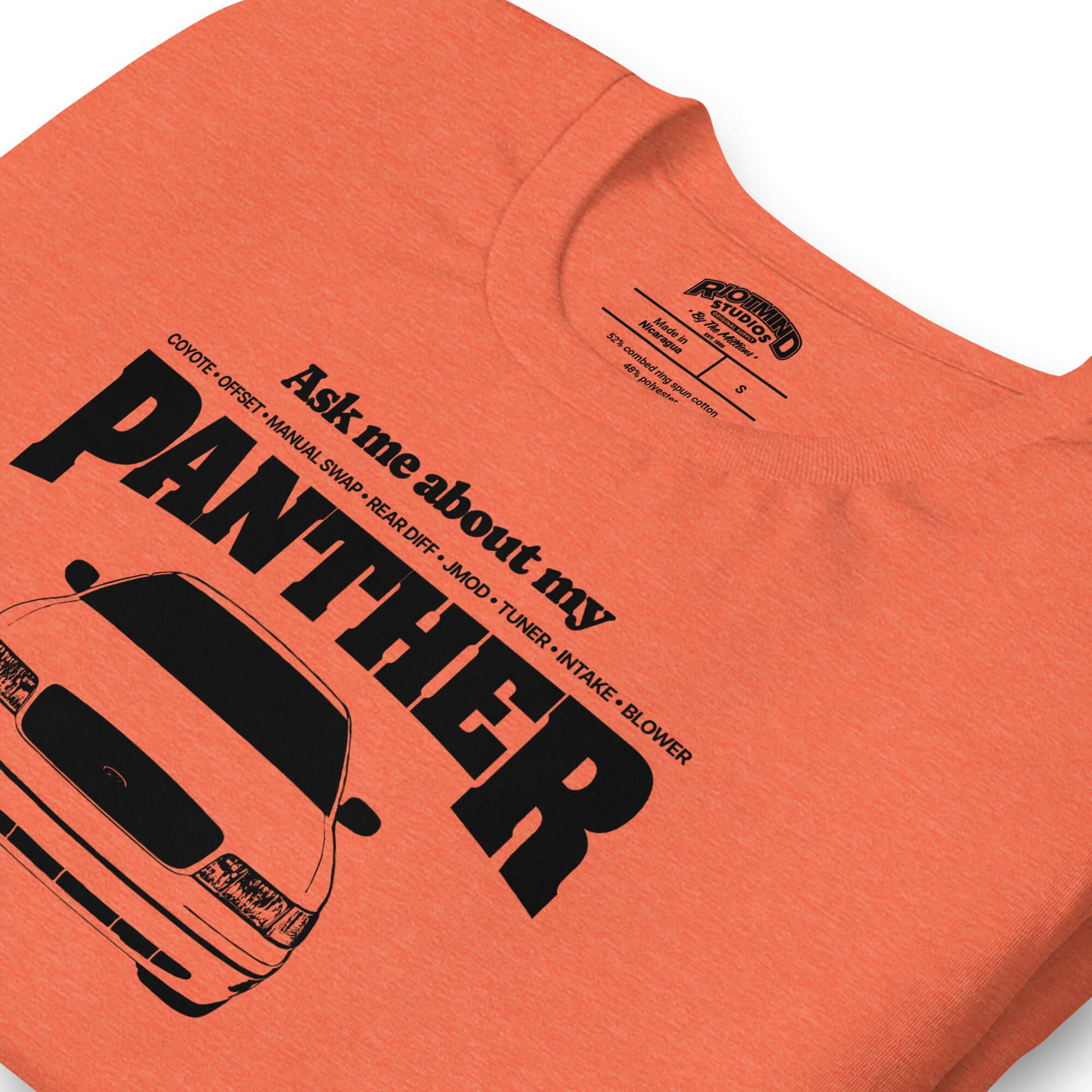 Ask me about my Panther — Graphic Tee