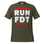 Call Sign RUN FDT Unisex t-shirt Product mockup
