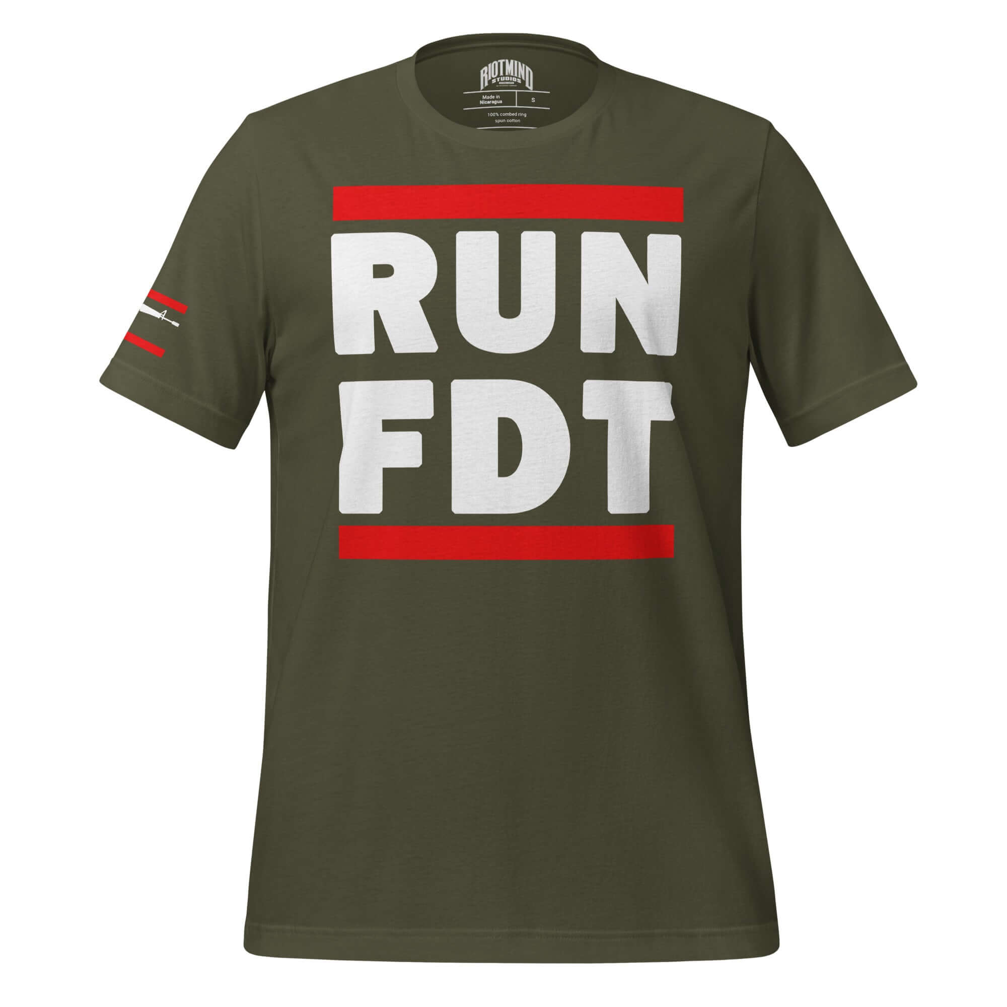 Call Sign RUN FDT Unisex t-shirt Product mockup