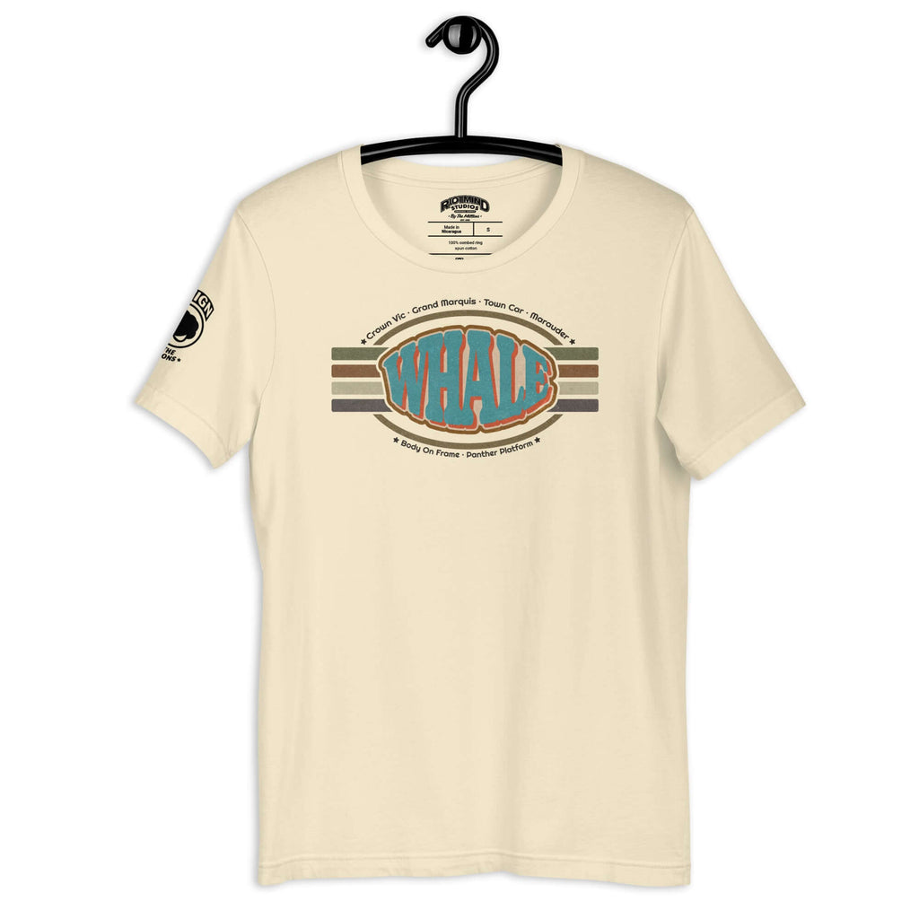 Retro Panther Whale — Graphic Tee