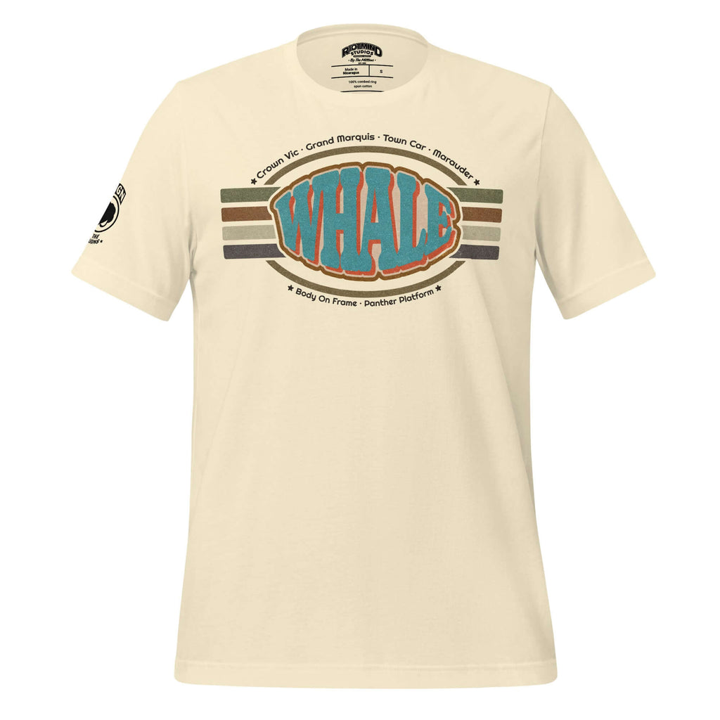 Retro Panther Whale — Graphic Tee
