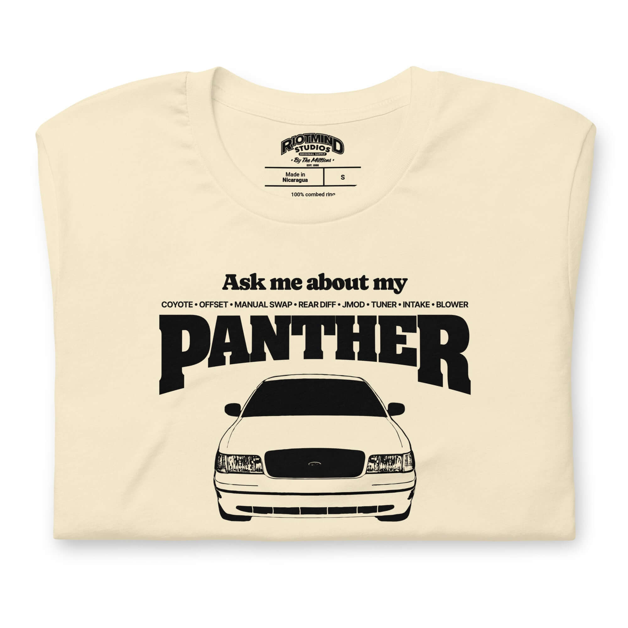 Ask me about my Panther — Graphic Tee