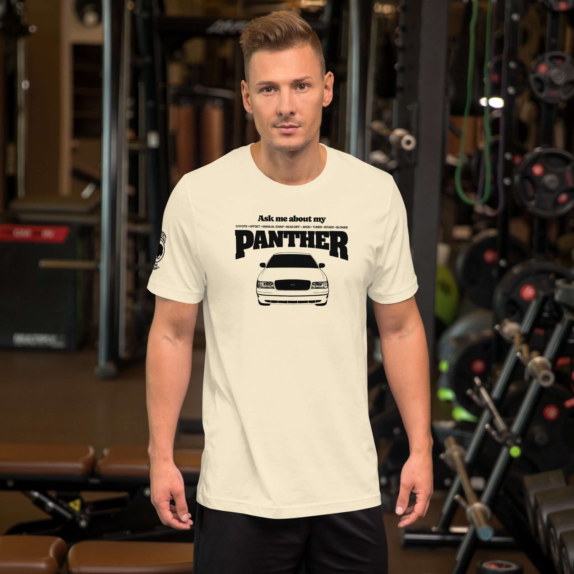 Ask me about my Panther — Graphic Tee