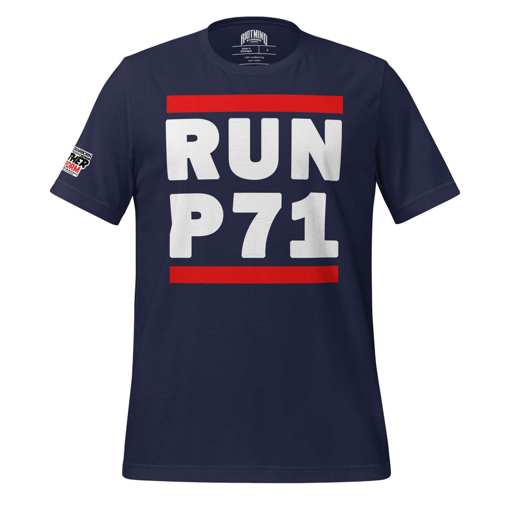 Panther Platform RUN P71 Unisex t-shirt Product mockup