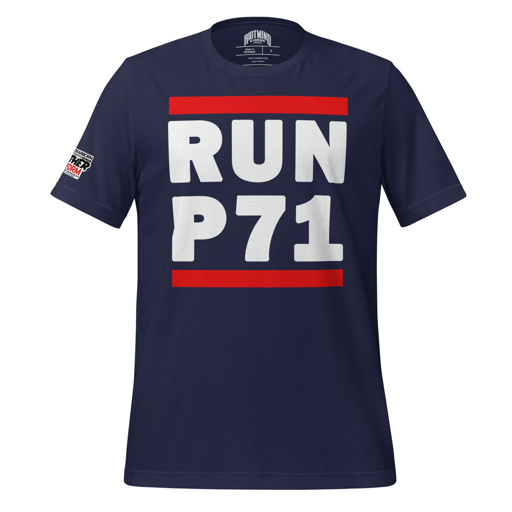 Panther Platform RUN P71 Unisex t-shirt Product mockup
