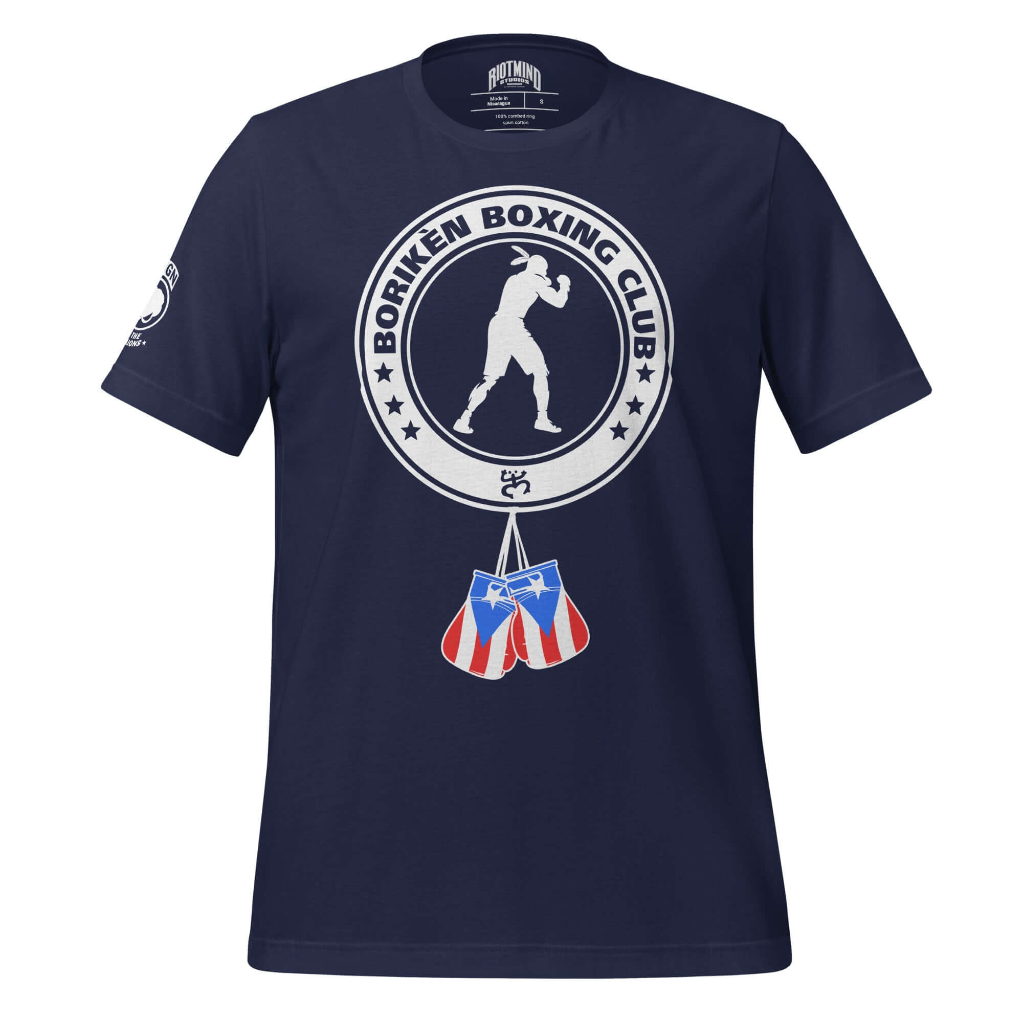 Borikén Boxing Club | Unisex t-shirt Product mockup