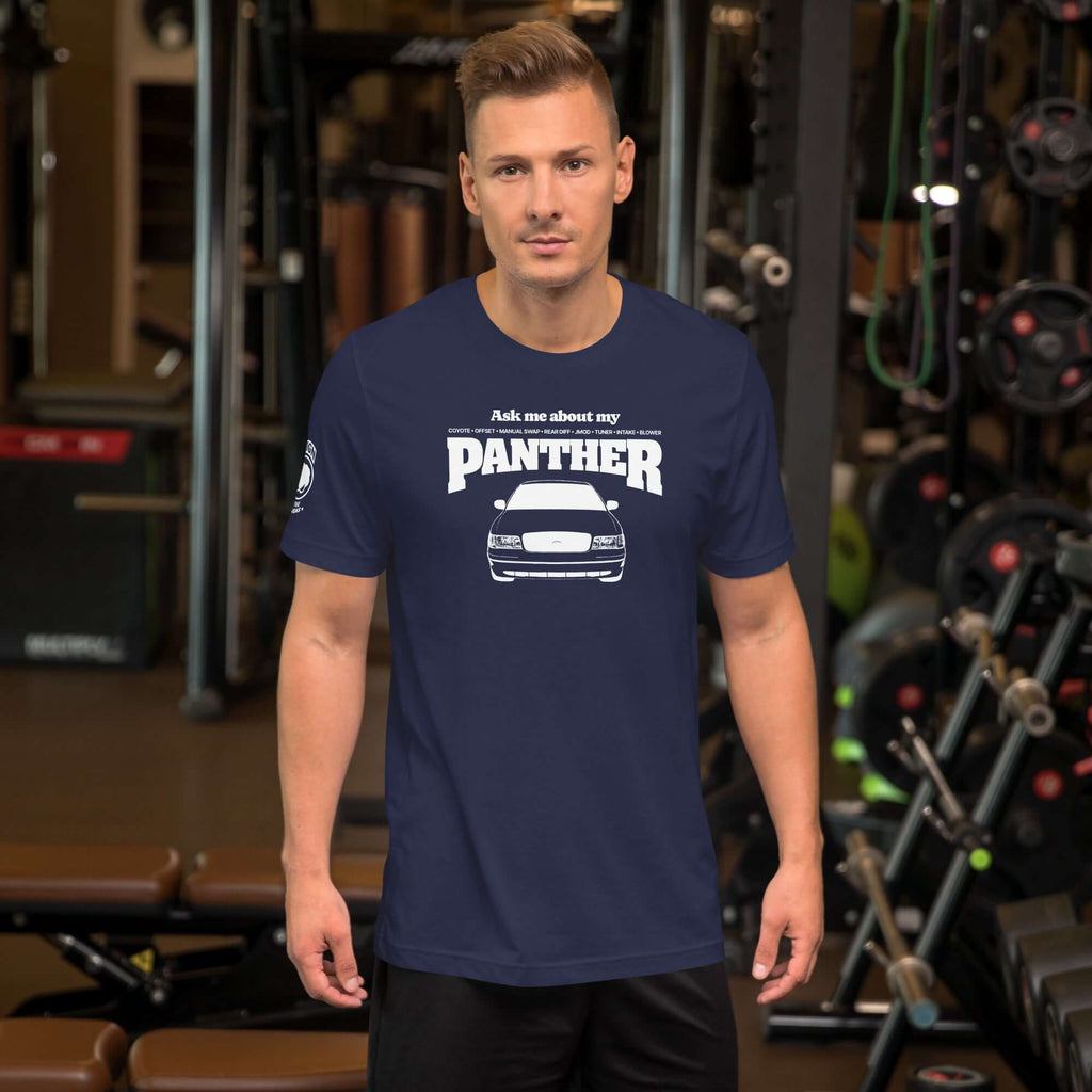 Ask me about my Panther — Graphic Tee