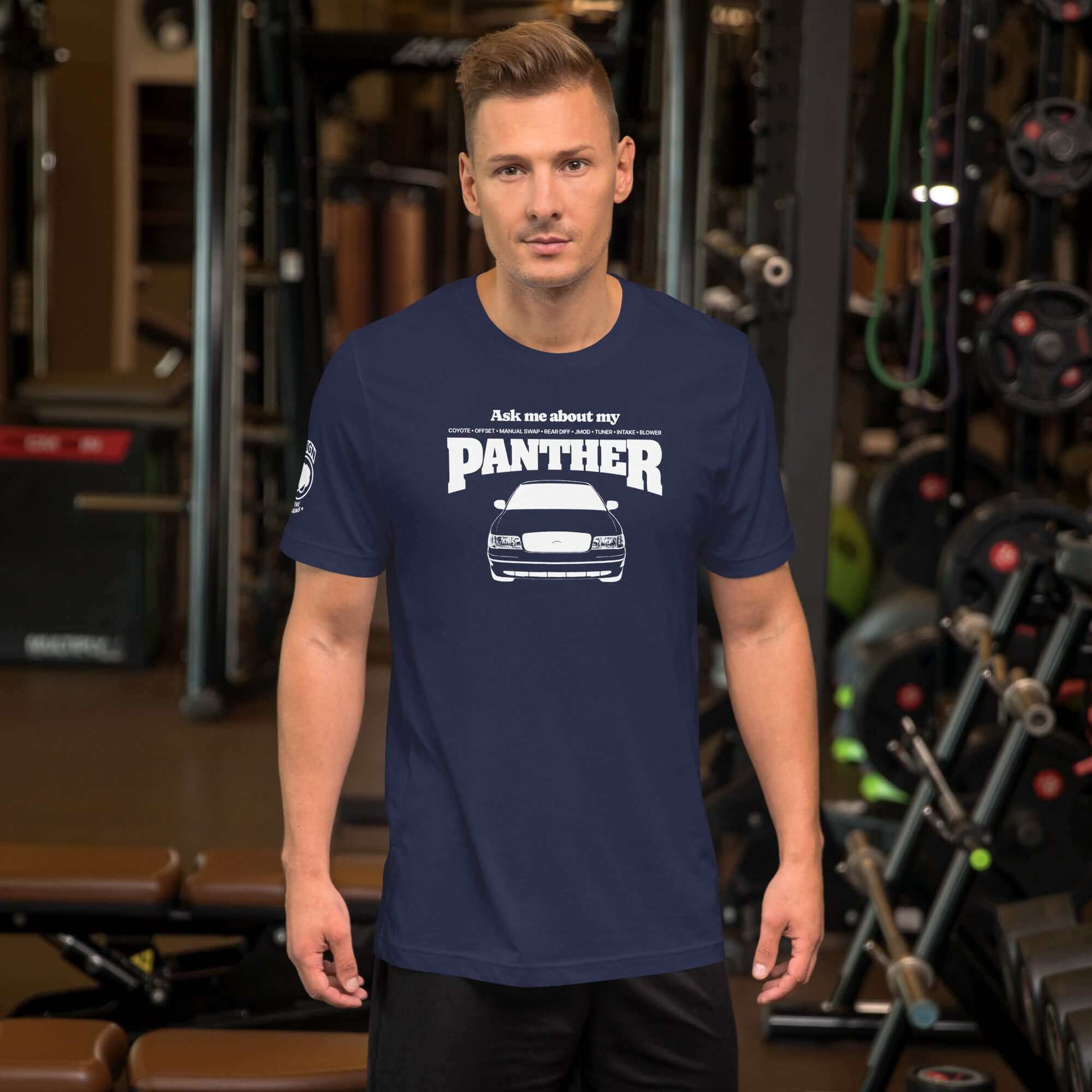 Ask me about my Panther — Graphic Tee