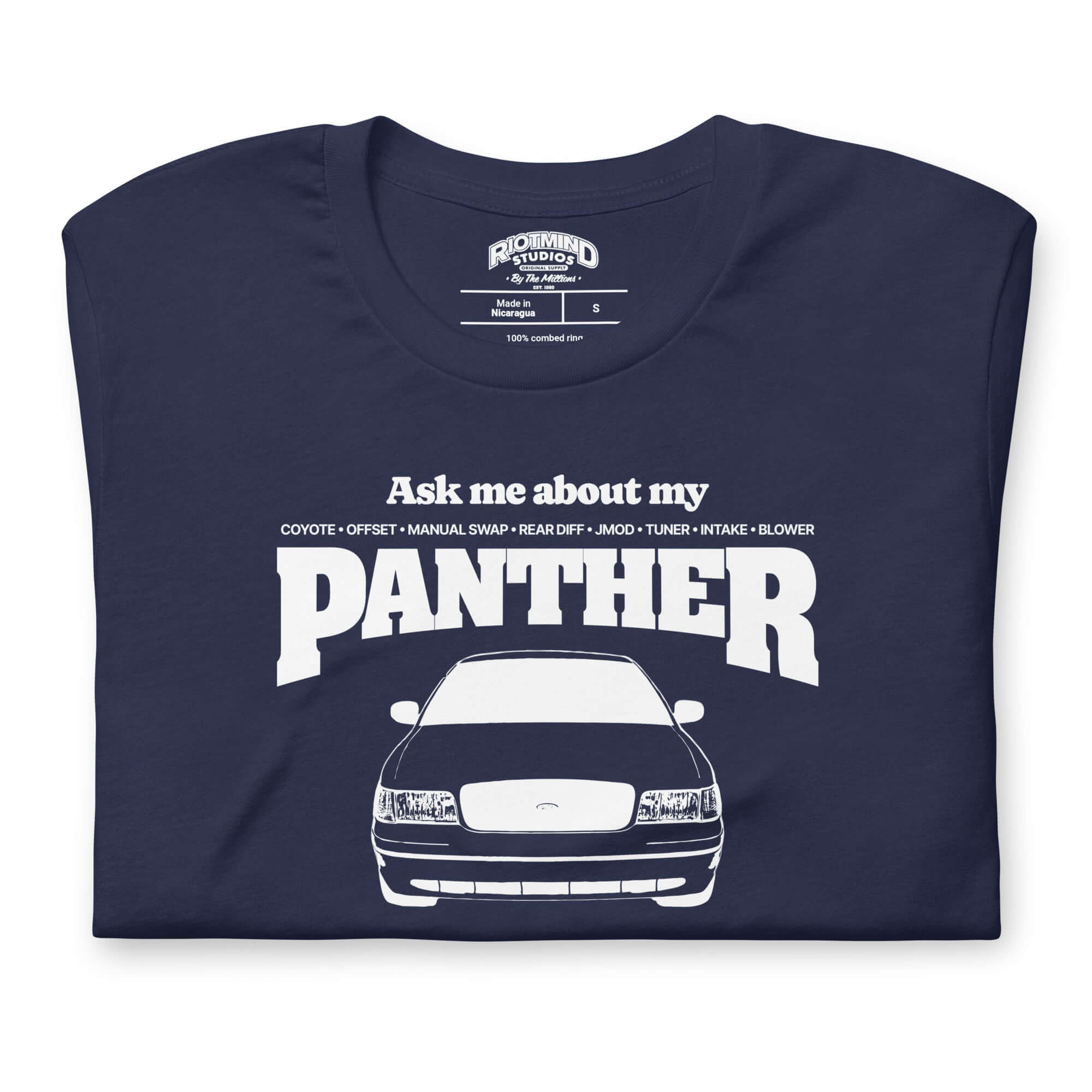 Ask me about my Panther — Graphic Tee