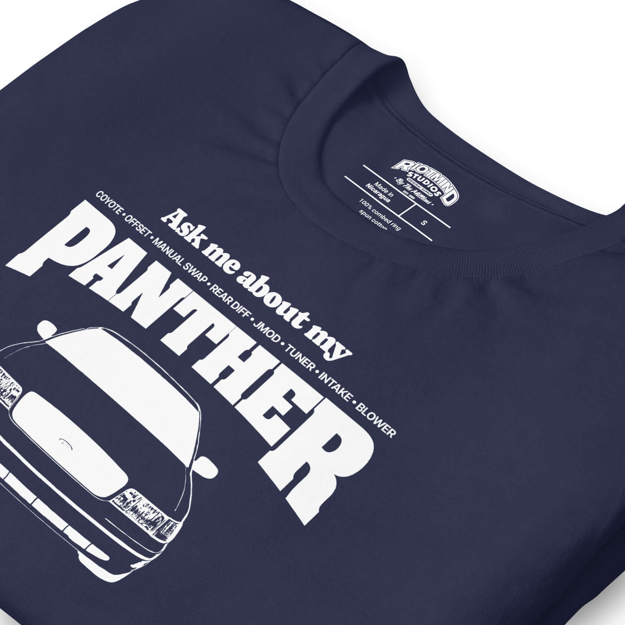 Ask me about my Panther — Graphic Tee