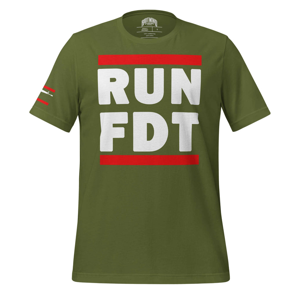 Call Sign RUN FDT Unisex t-shirt Product mockup
