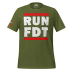 Call Sign RUN FDT Unisex t-shirt Product mockup