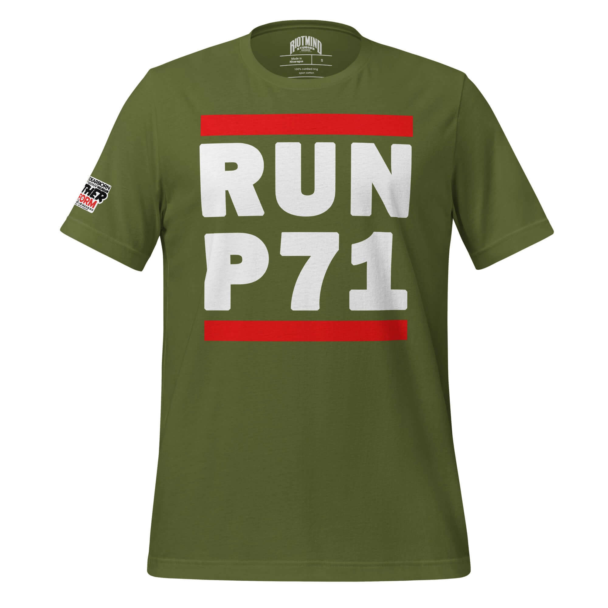 Panther Platform RUN P71 Unisex t-shirt Product mockup