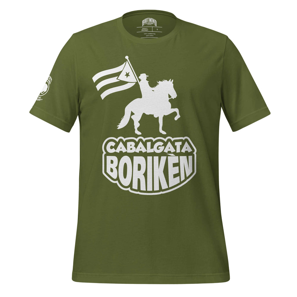La Cabalgata Borikén | Unisex t-shirt Product mockup