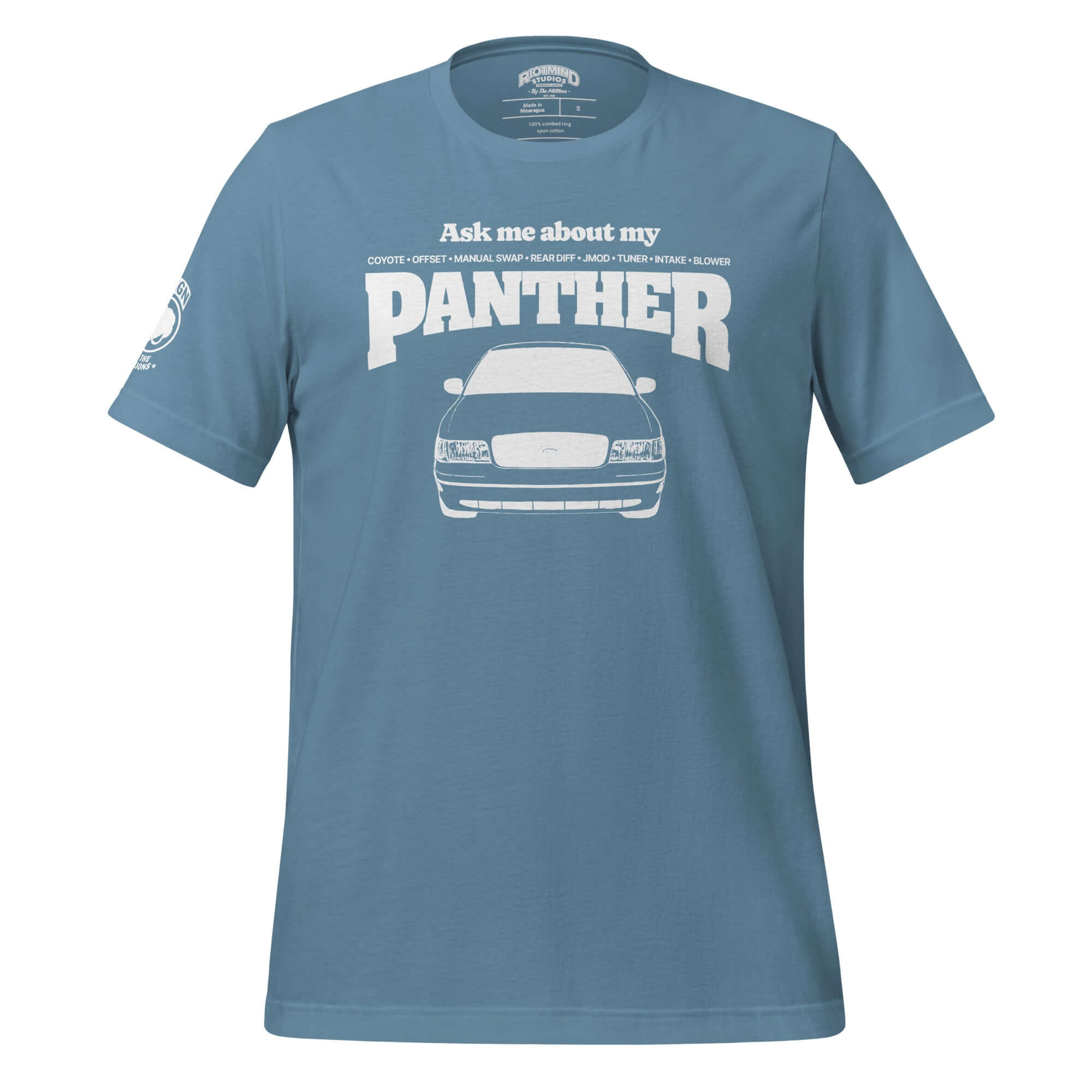 Ask me about my Panther — Graphic Tee