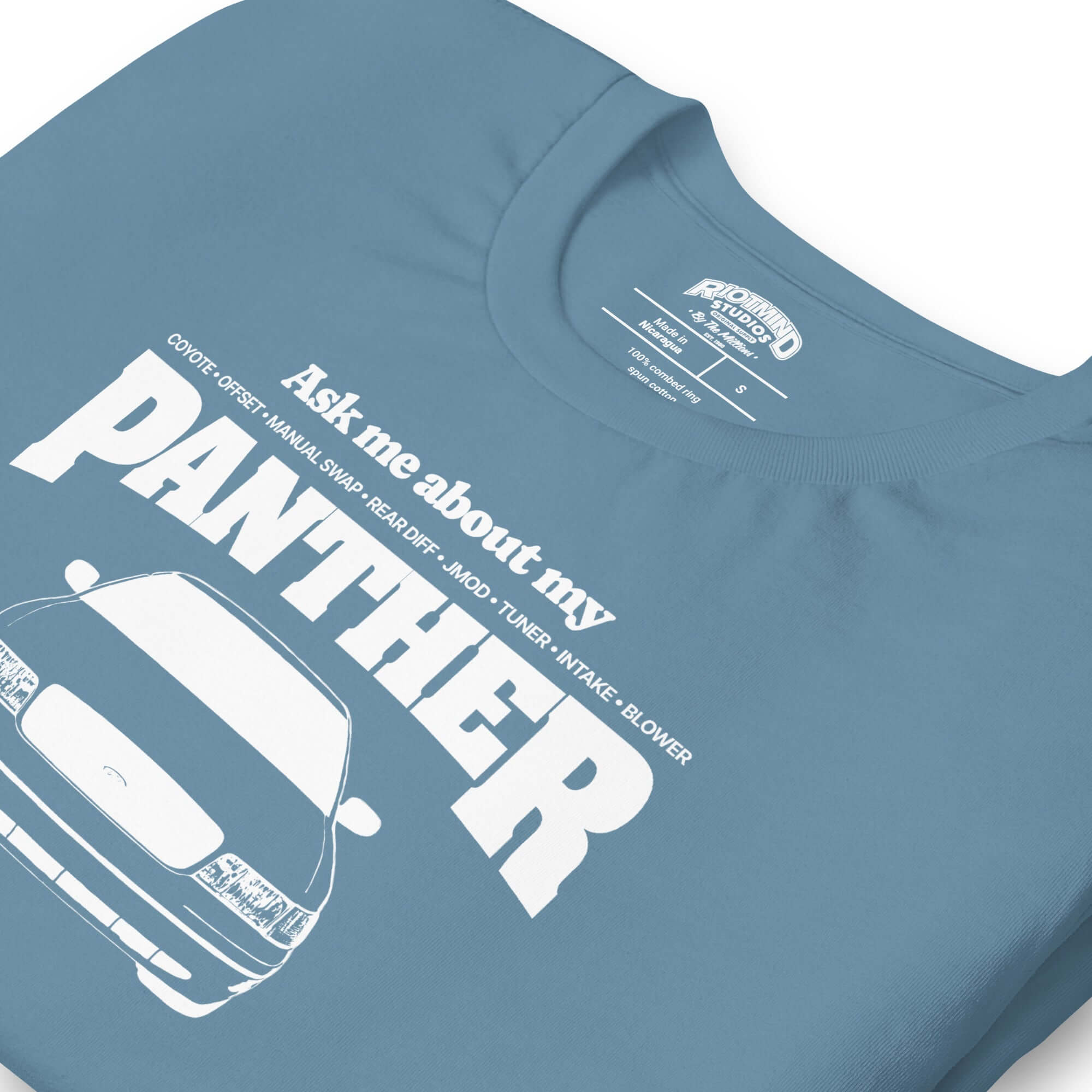 Ask me about my Panther — Graphic Tee