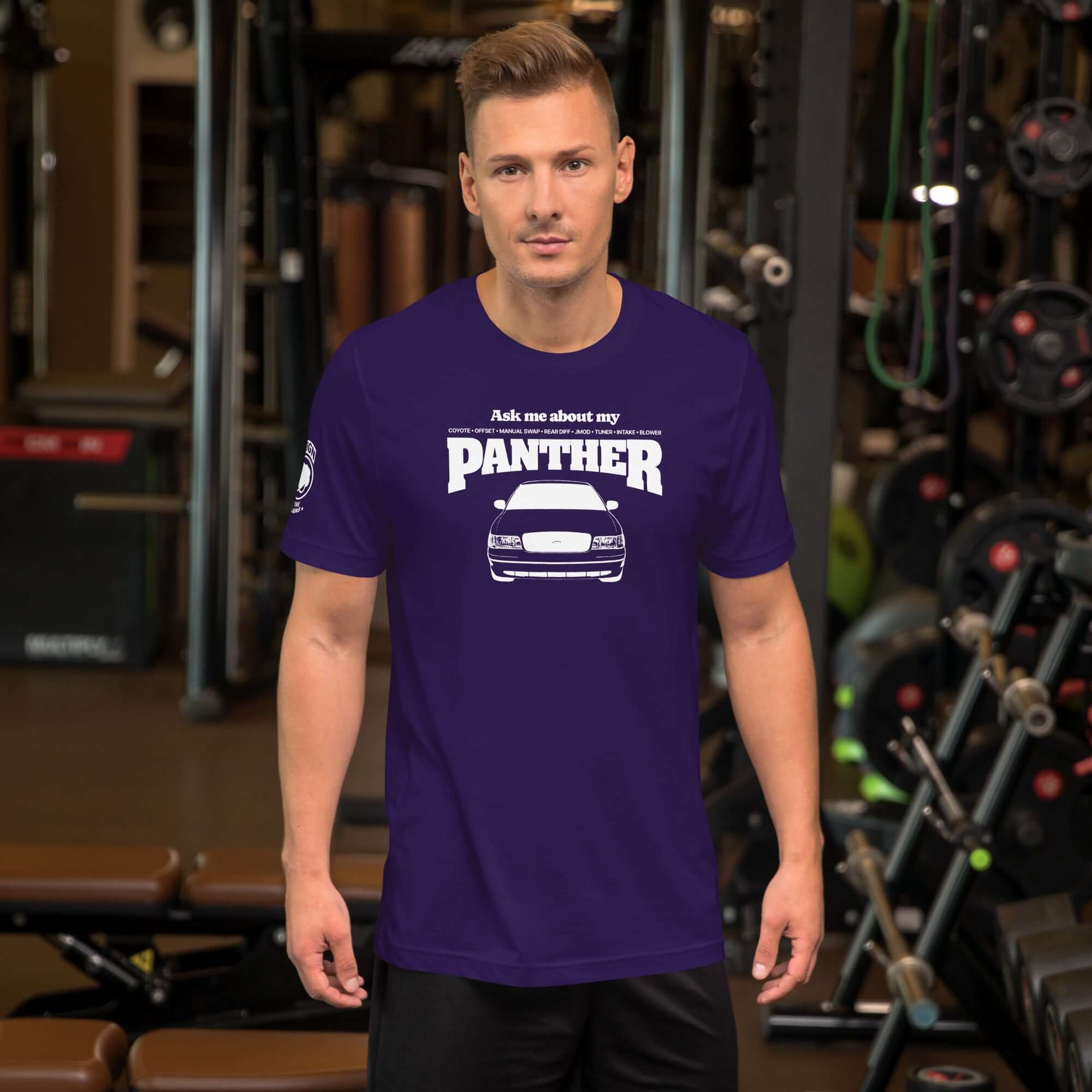 Ask me about my Panther — Graphic Tee