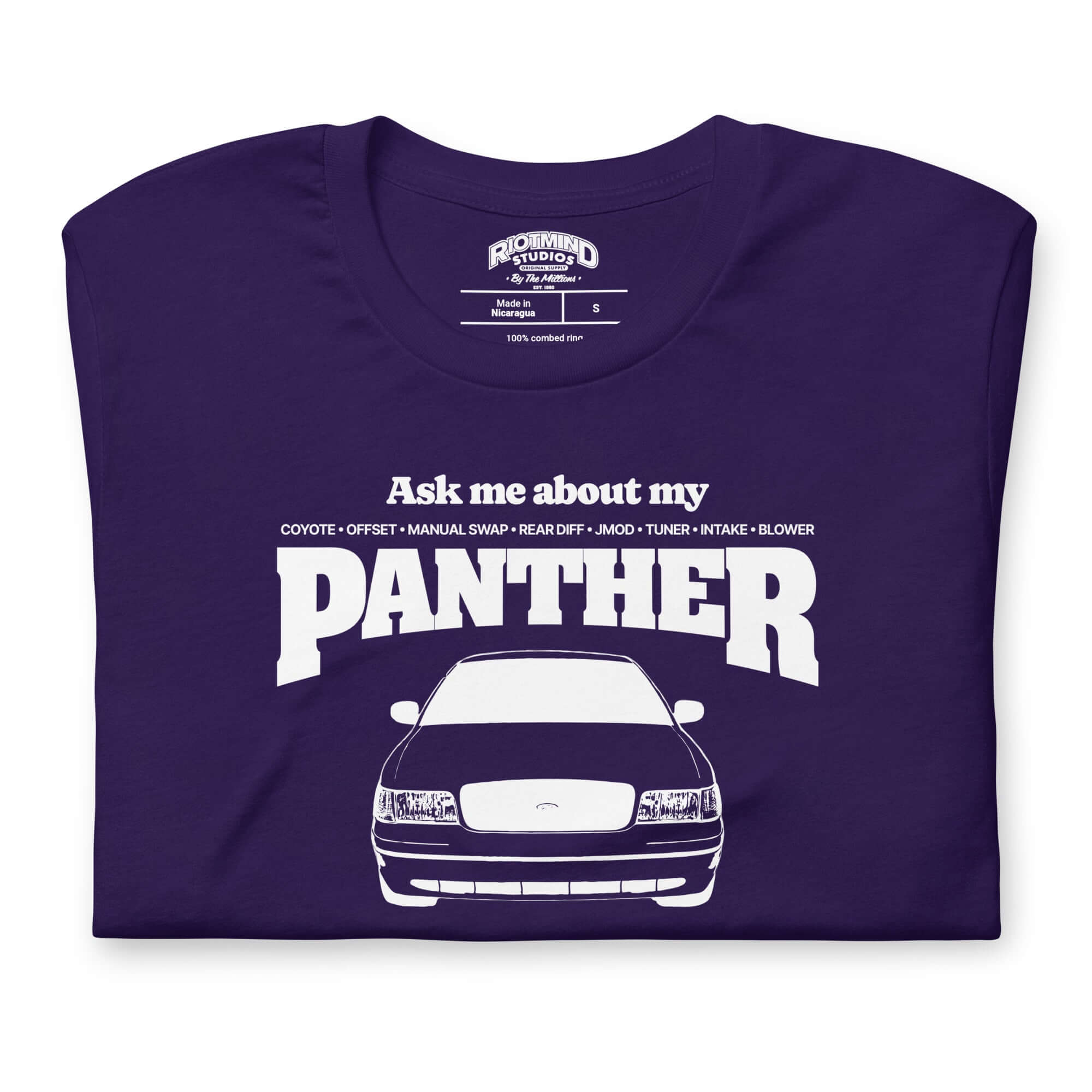 Ask me about my Panther — Graphic Tee