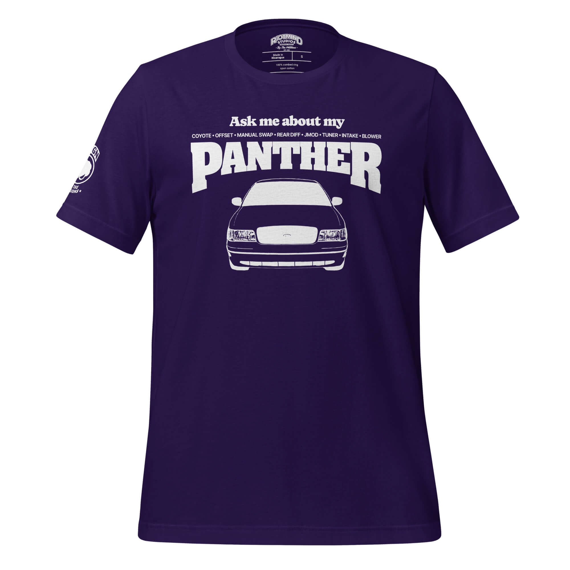 Ask me about my Panther — Graphic Tee