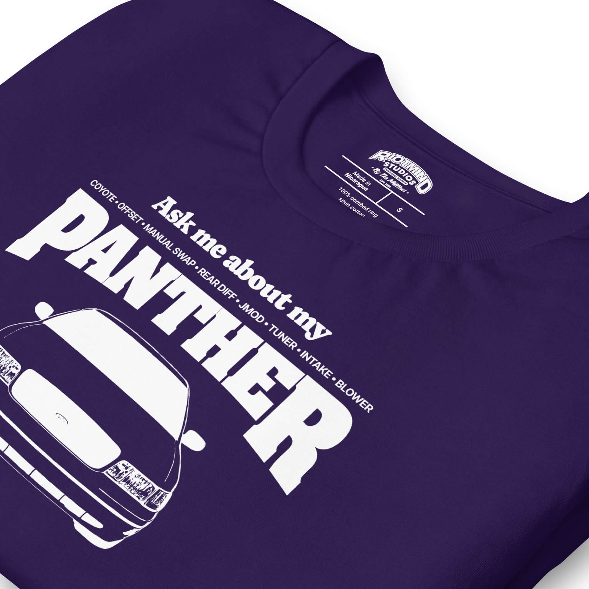 Ask me about my Panther — Graphic Tee