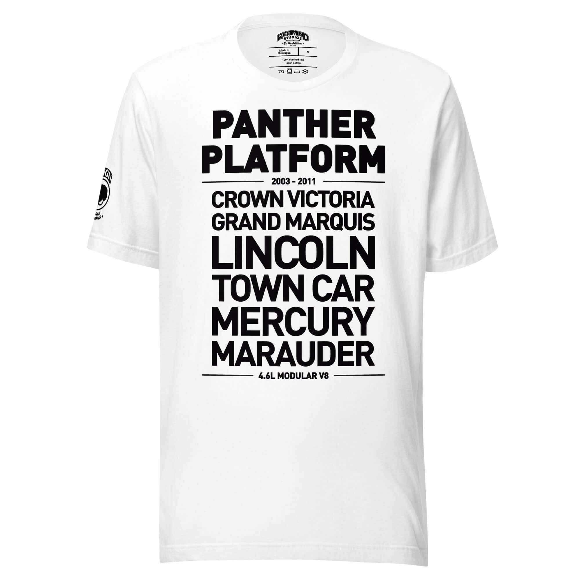 Panther Platform Lineage — Graphic Tee