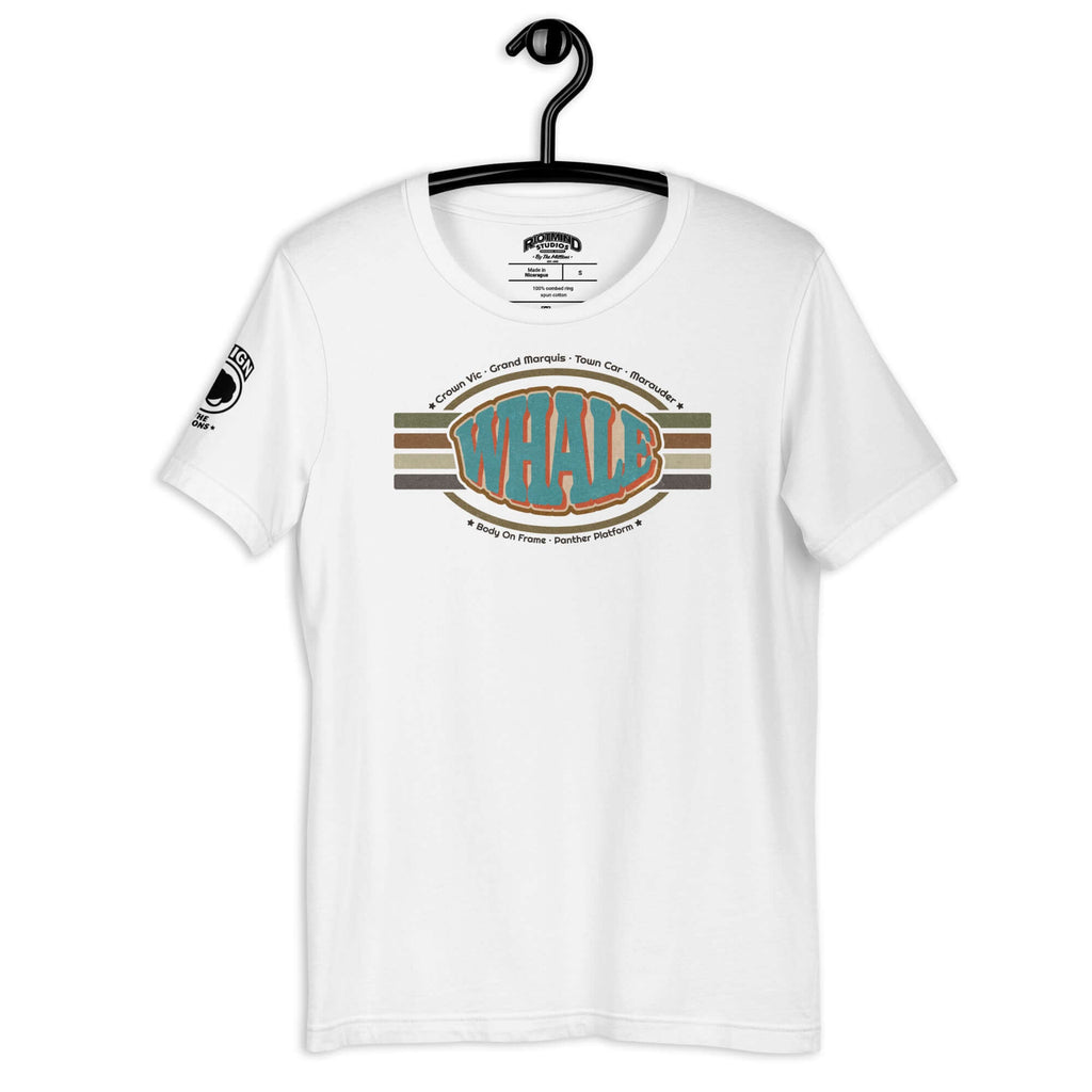 Retro Panther Whale — Graphic Tee