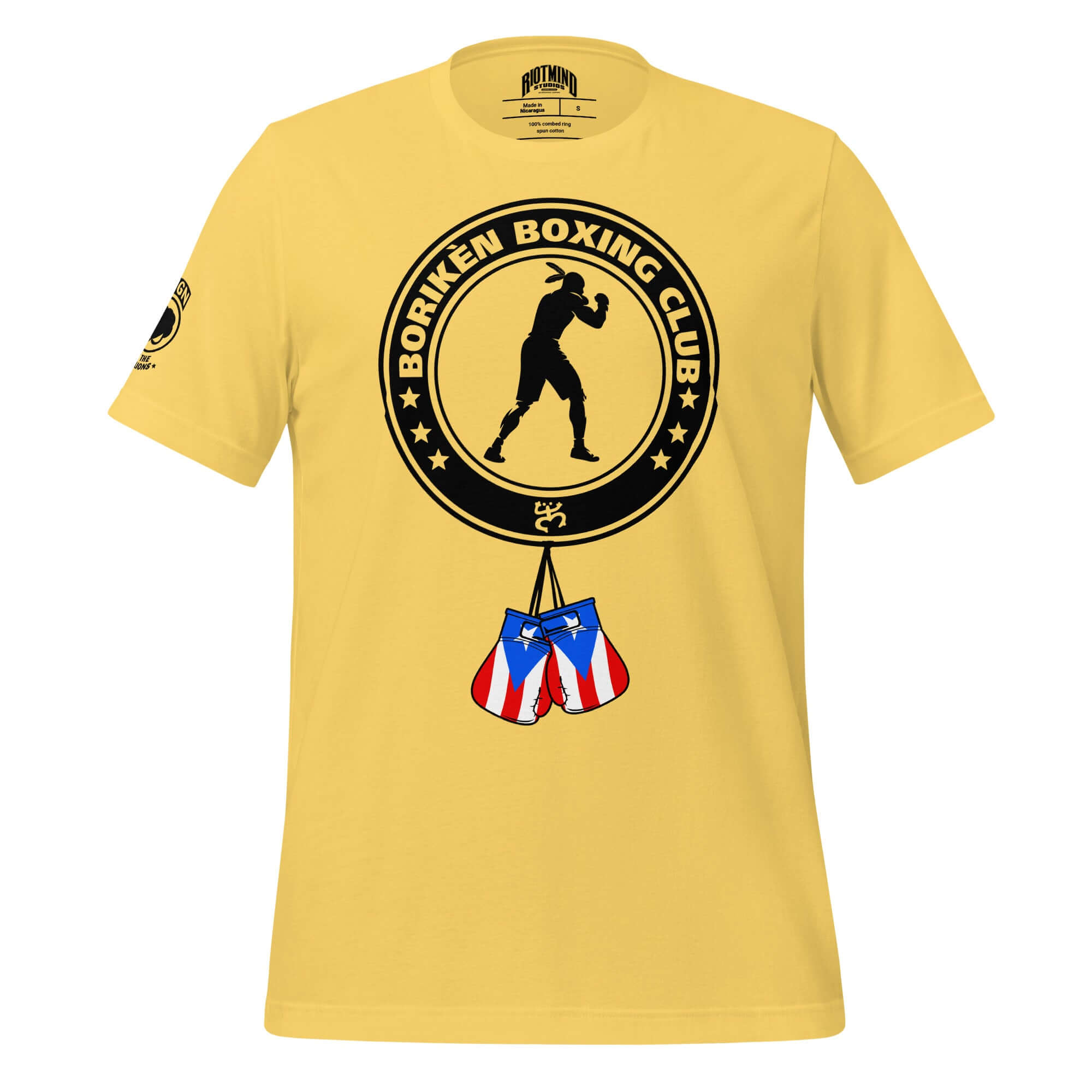 Borikén Boxing Club | Unisex t-shirt Product mockup