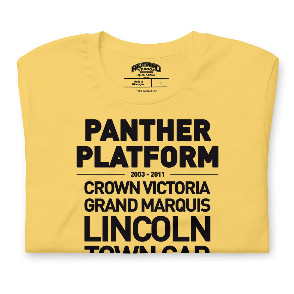 Panther Platform Lineage — Graphic Tee
