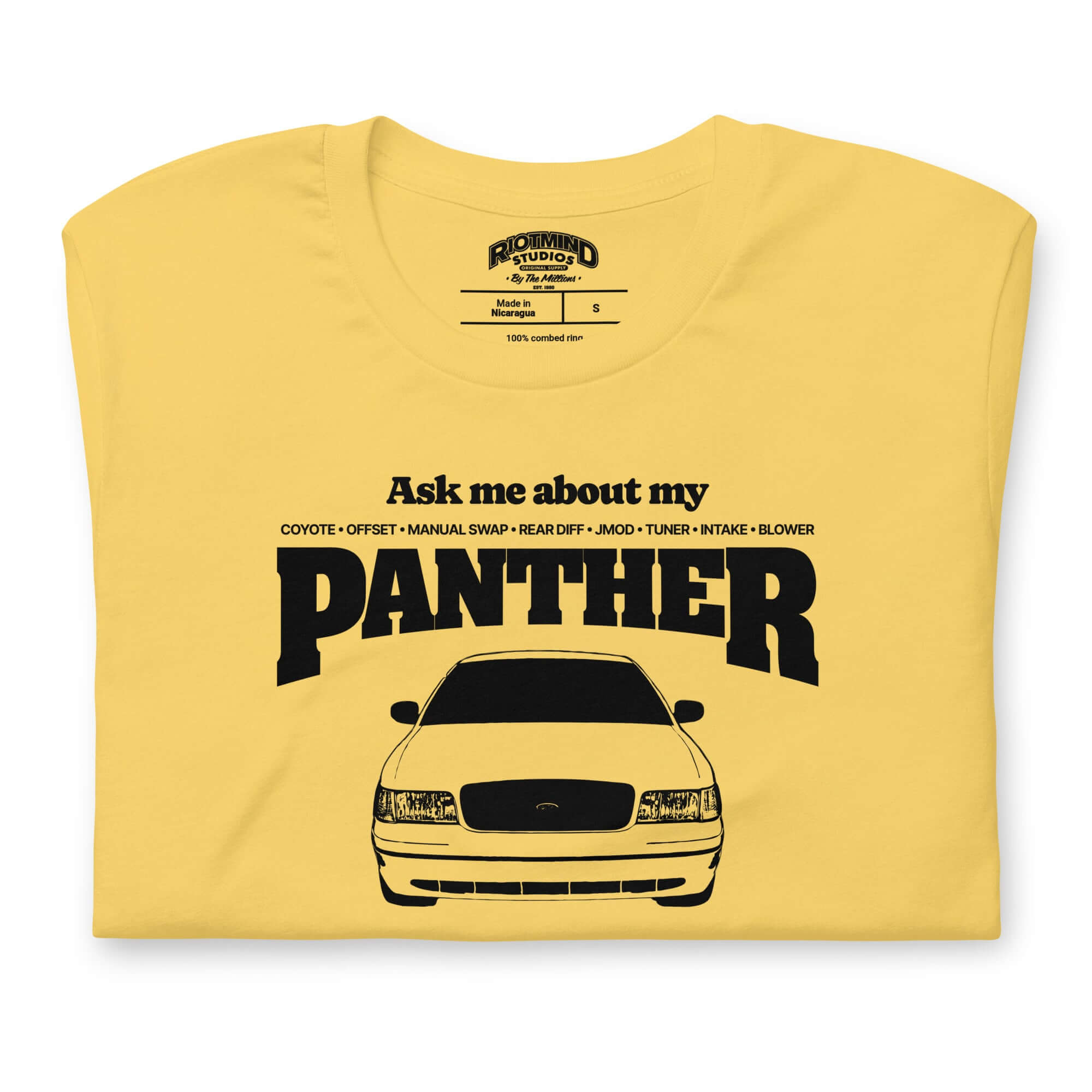 Ask me about my Panther — Graphic Tee