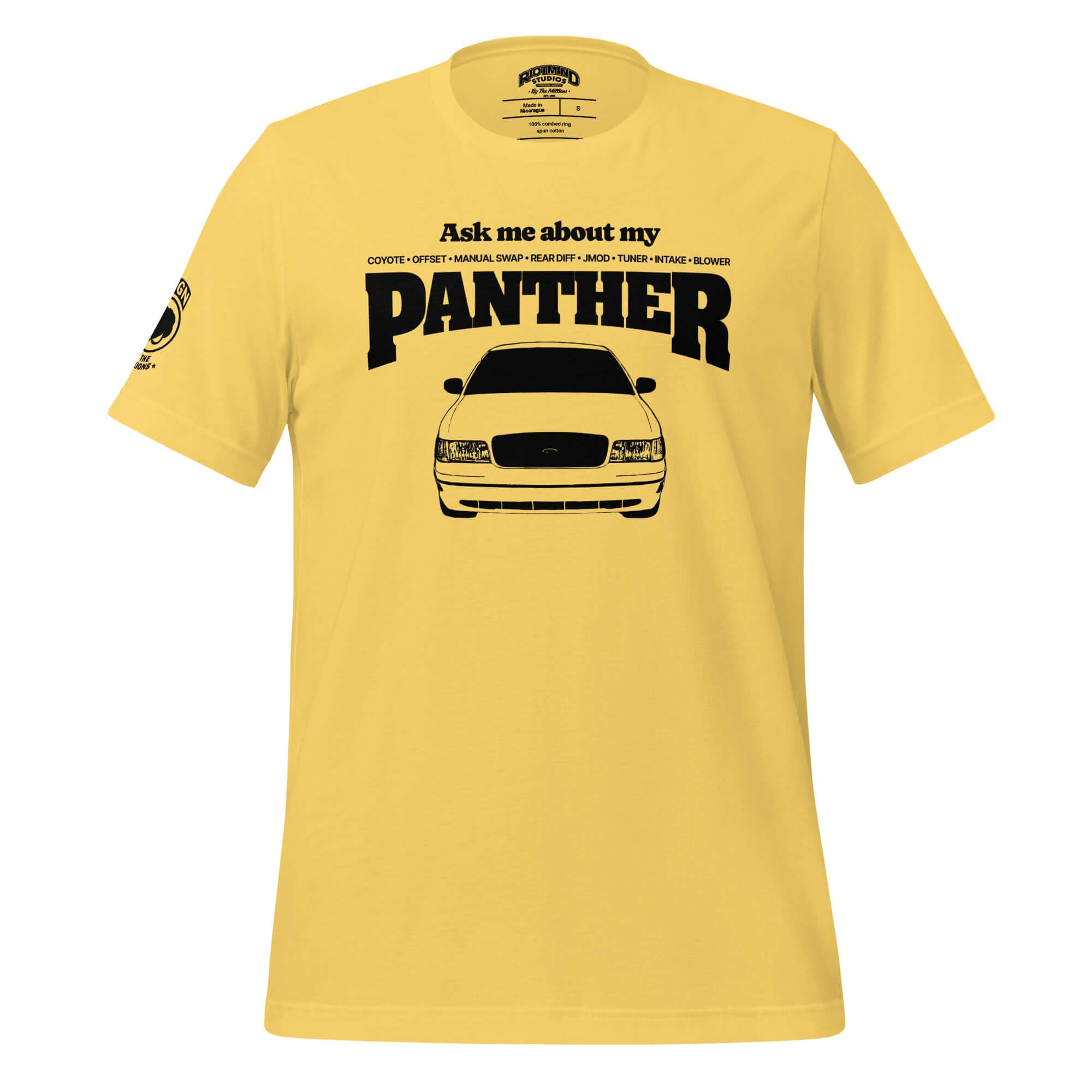 Ask me about my Panther — Graphic Tee