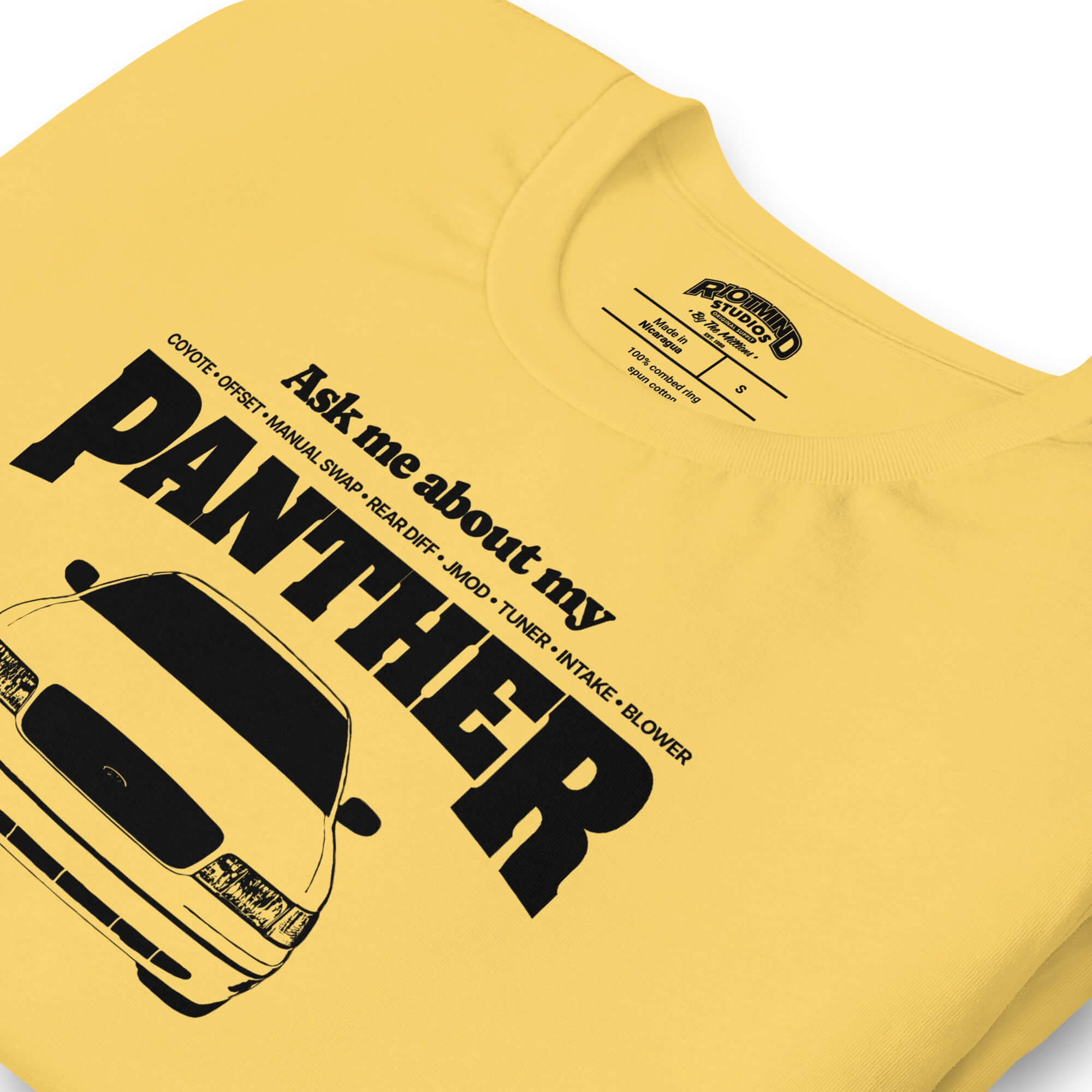 Ask me about my Panther — Graphic Tee